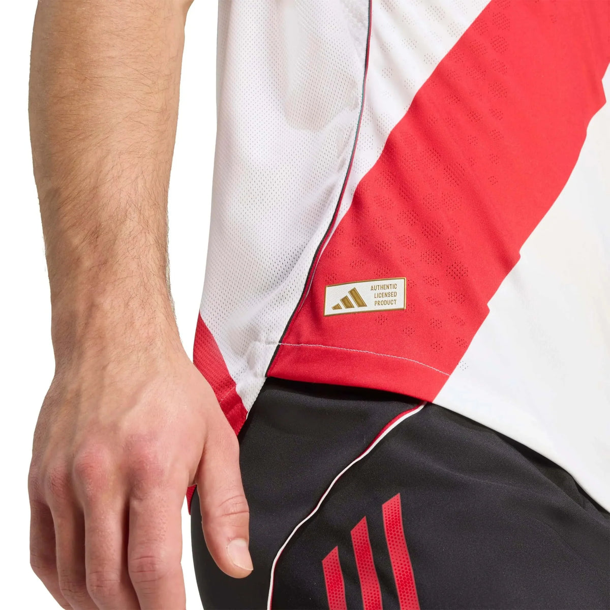 adidas 2025-26 River Plate Men's Authentic Home Soccer Jersey