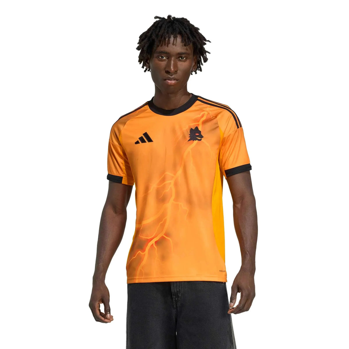 adidas 2025-26 Roma Men's Stadium Away Soccer Jersey