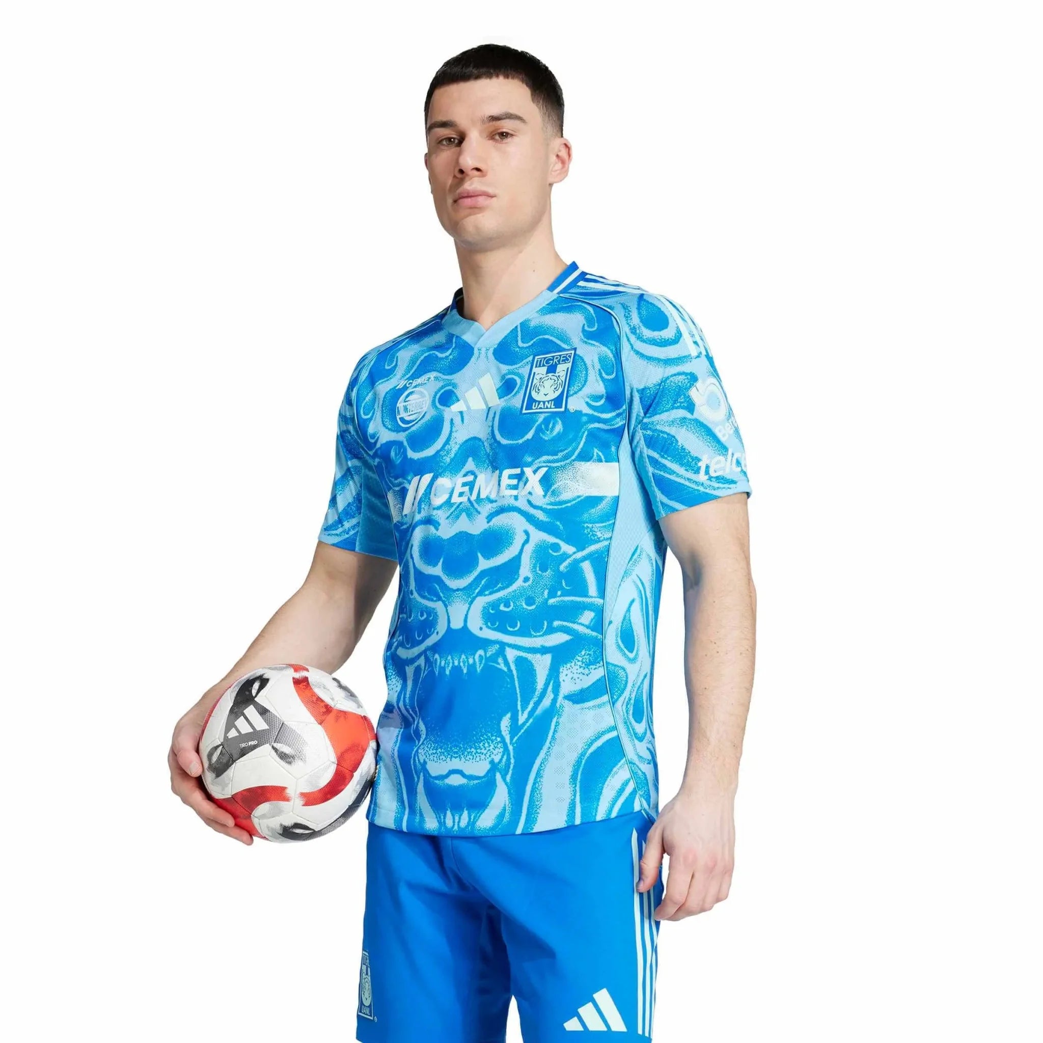 adidas 2025-26 Tigres Men's Authentic Away Soccer Jersey