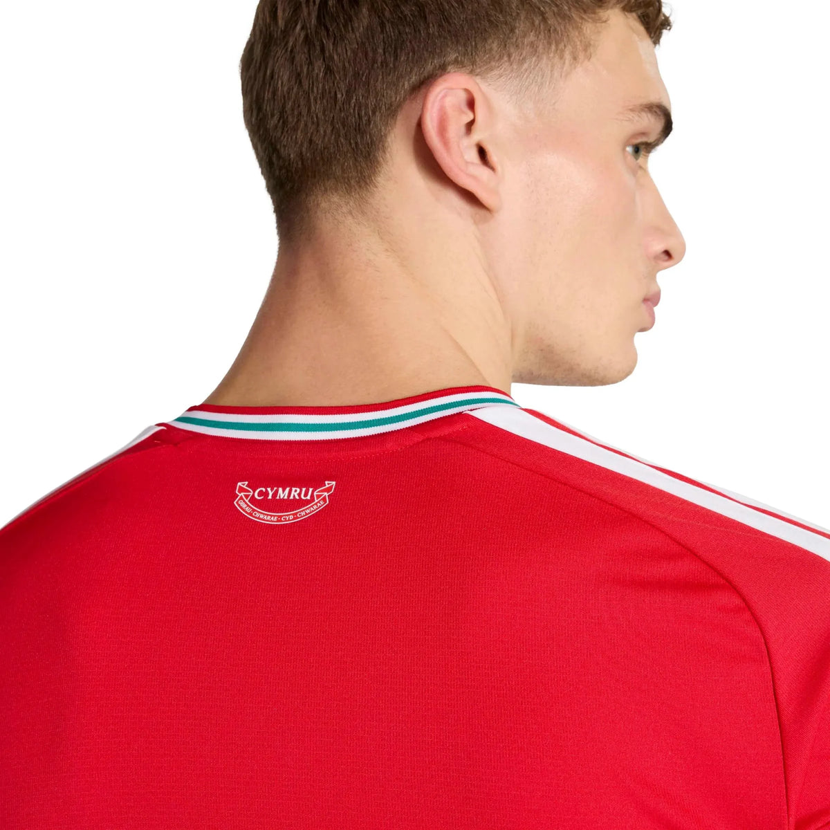 adidas 2026 Wales Men's Stadium Home Soccer Jersey
