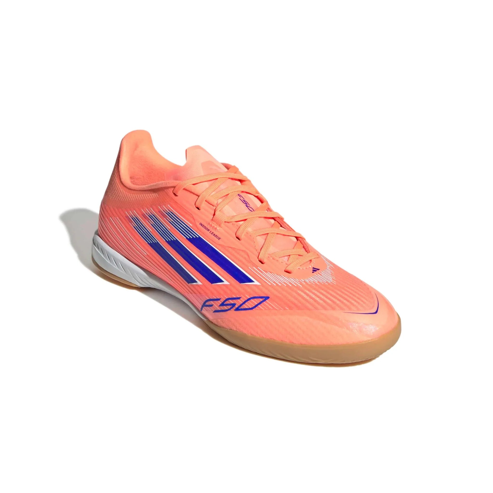 adidas F50 League Indoor Soccer Shoes - Coral Blaze Pack (FA25)