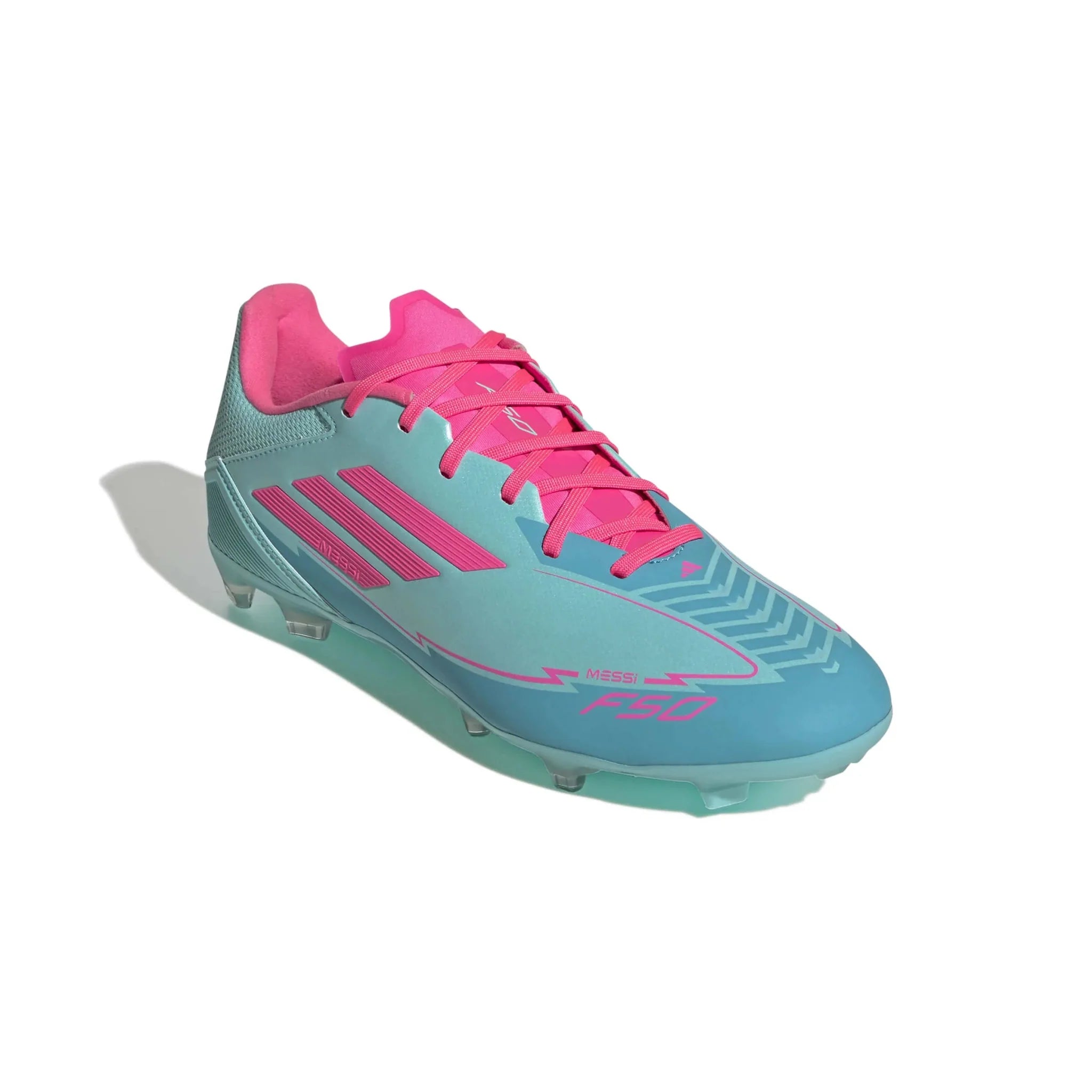 adidas F50 League Messi Firm/Multi Ground Soccer Cleats - MP2 Pack (SP25)