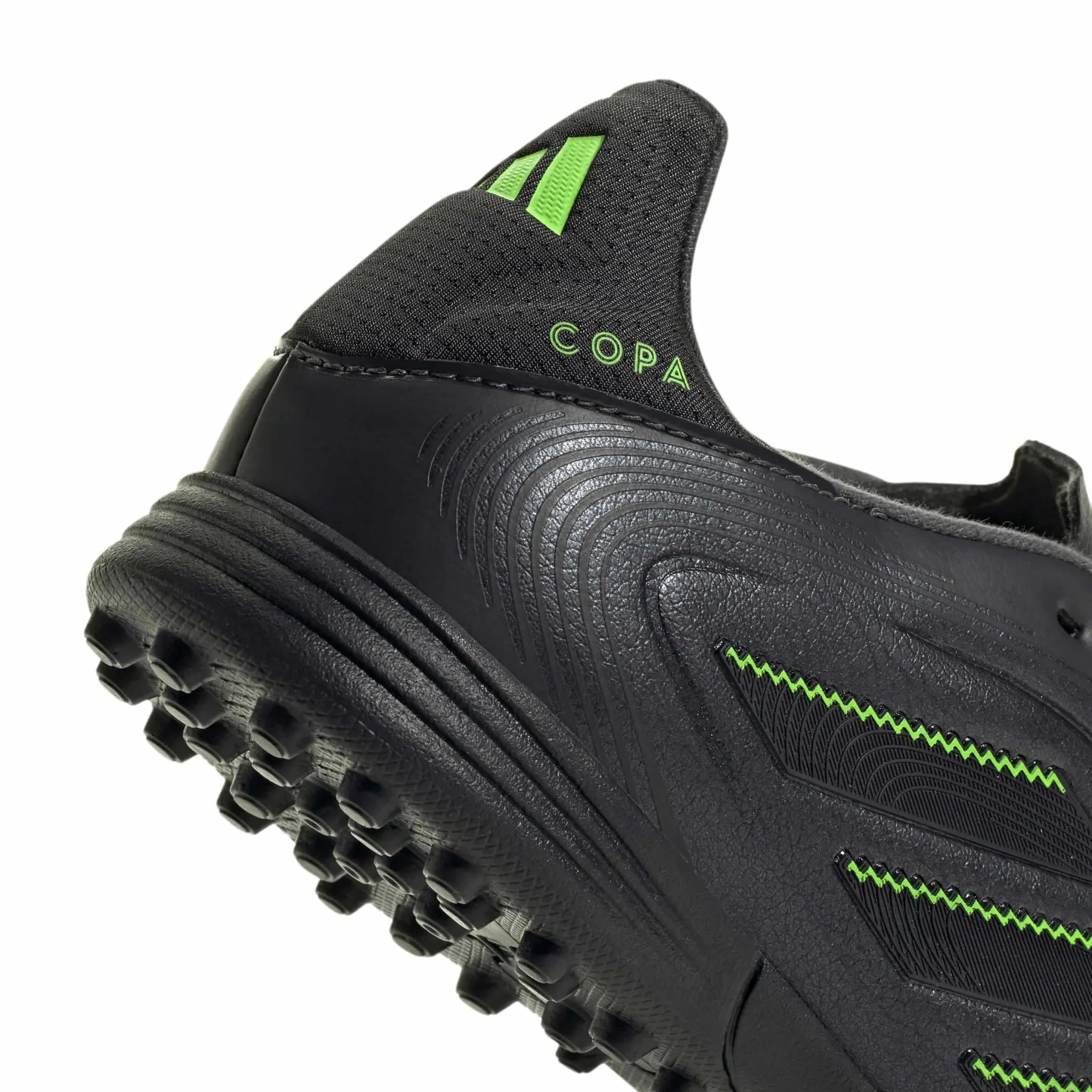 adidas Junior Copa Pure III League Turf Soccer Shoes - Electric Stealth Pack (FA25)