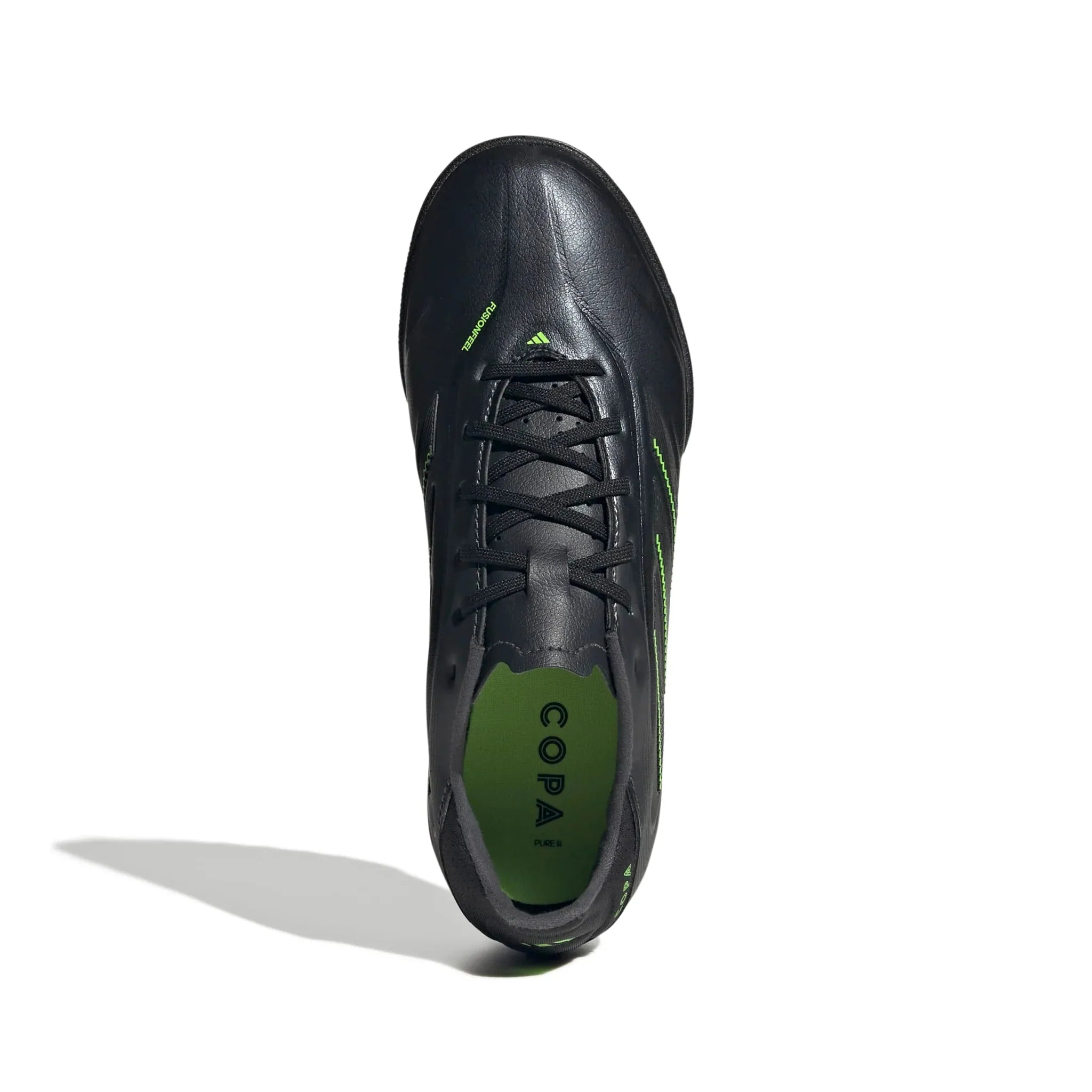 adidas Junior Copa Pure III League Turf Soccer Shoes - Electric Stealth Pack (FA25)