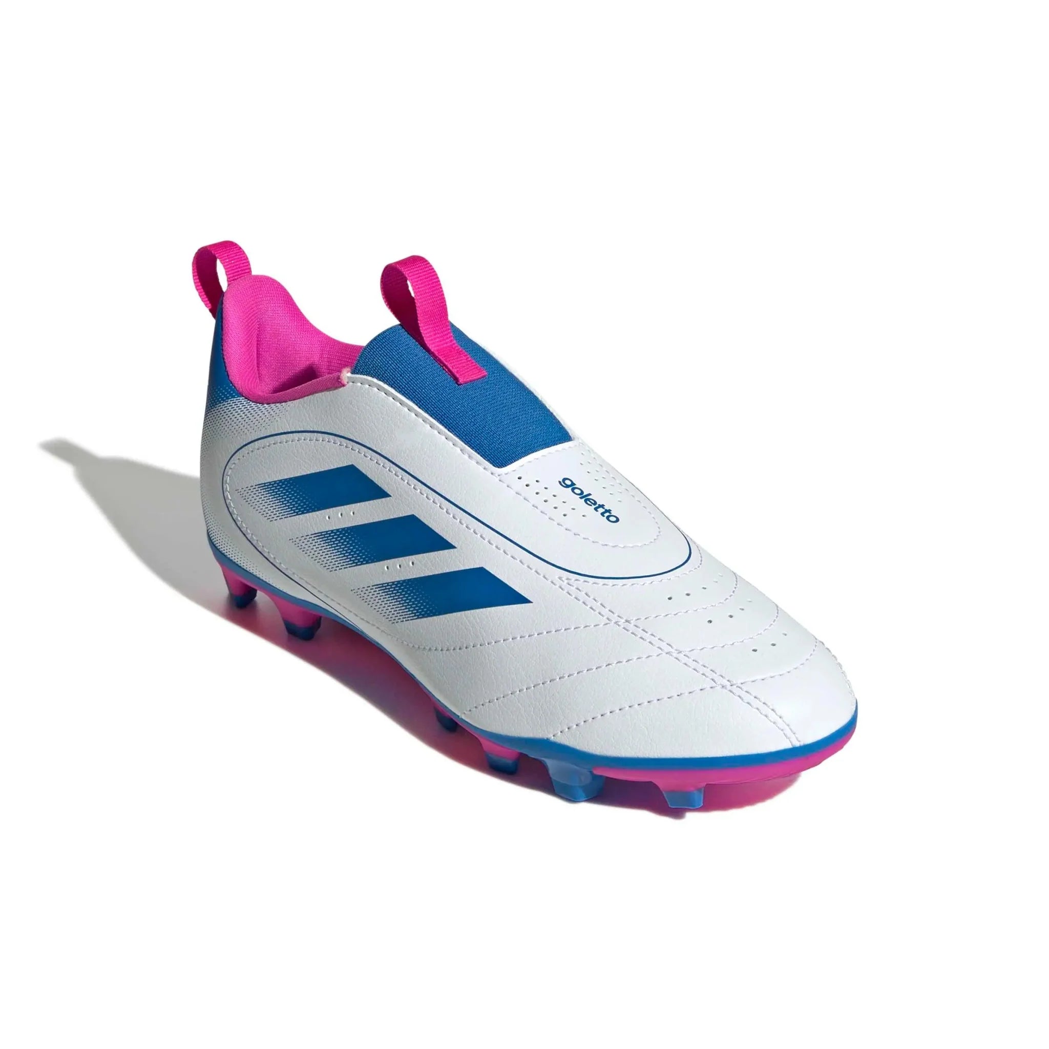 adidas Junior Goletto IX Laceless Firm/Multi Ground Soccer Cleats