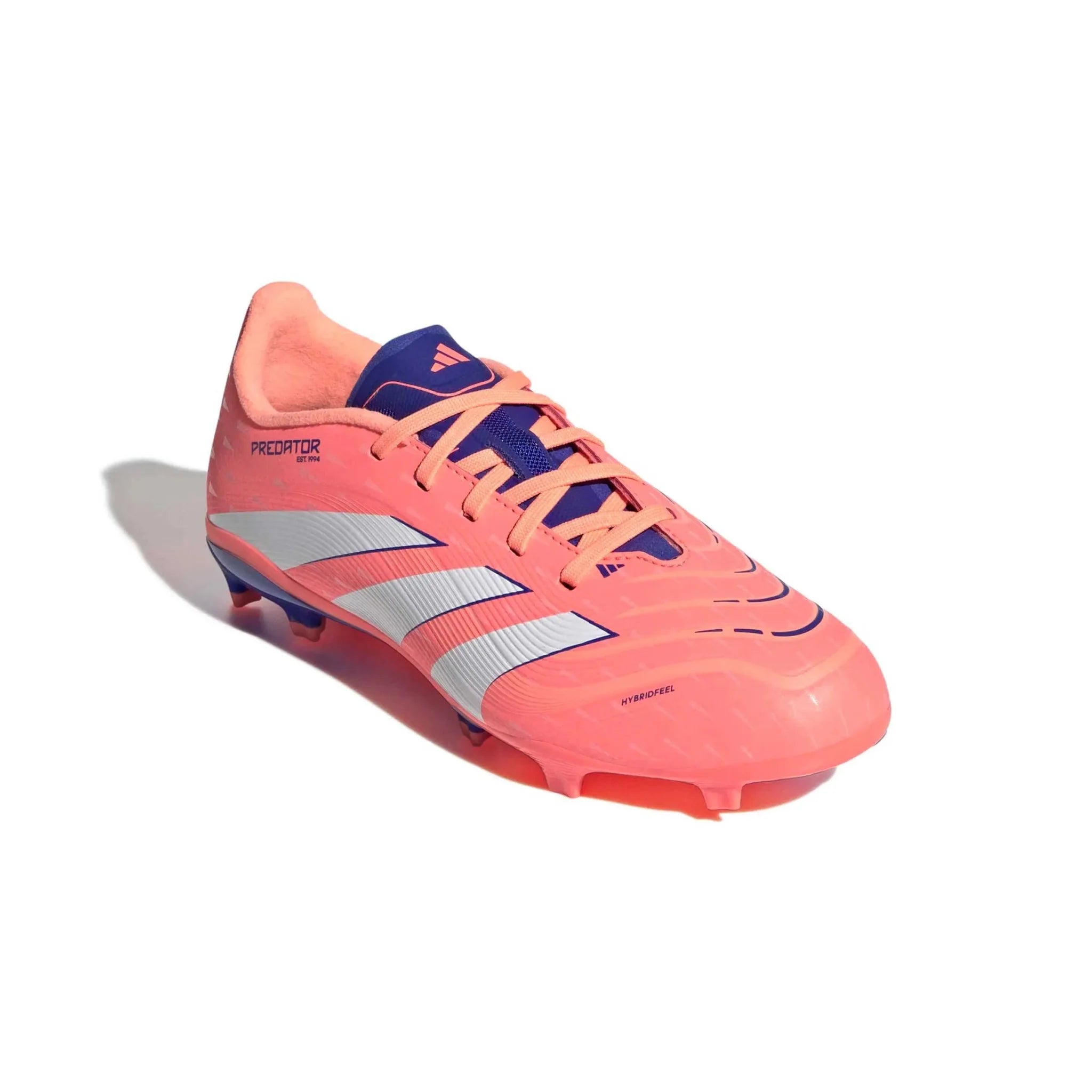 adidas Junior Predator League Firm/Multi Ground Soccer Cleats - Coral Blaze Pack (FA25)