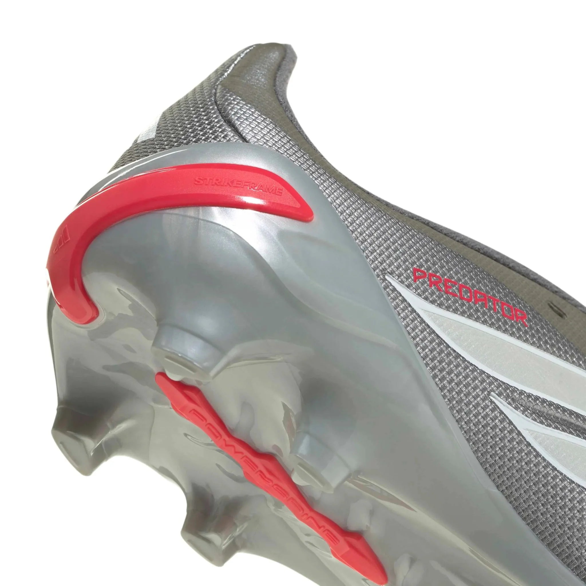 adidas Junior Predator League Fold-Over Tongue Firm Ground Soccer Cleats - Finishers Steel Pack (SP26)