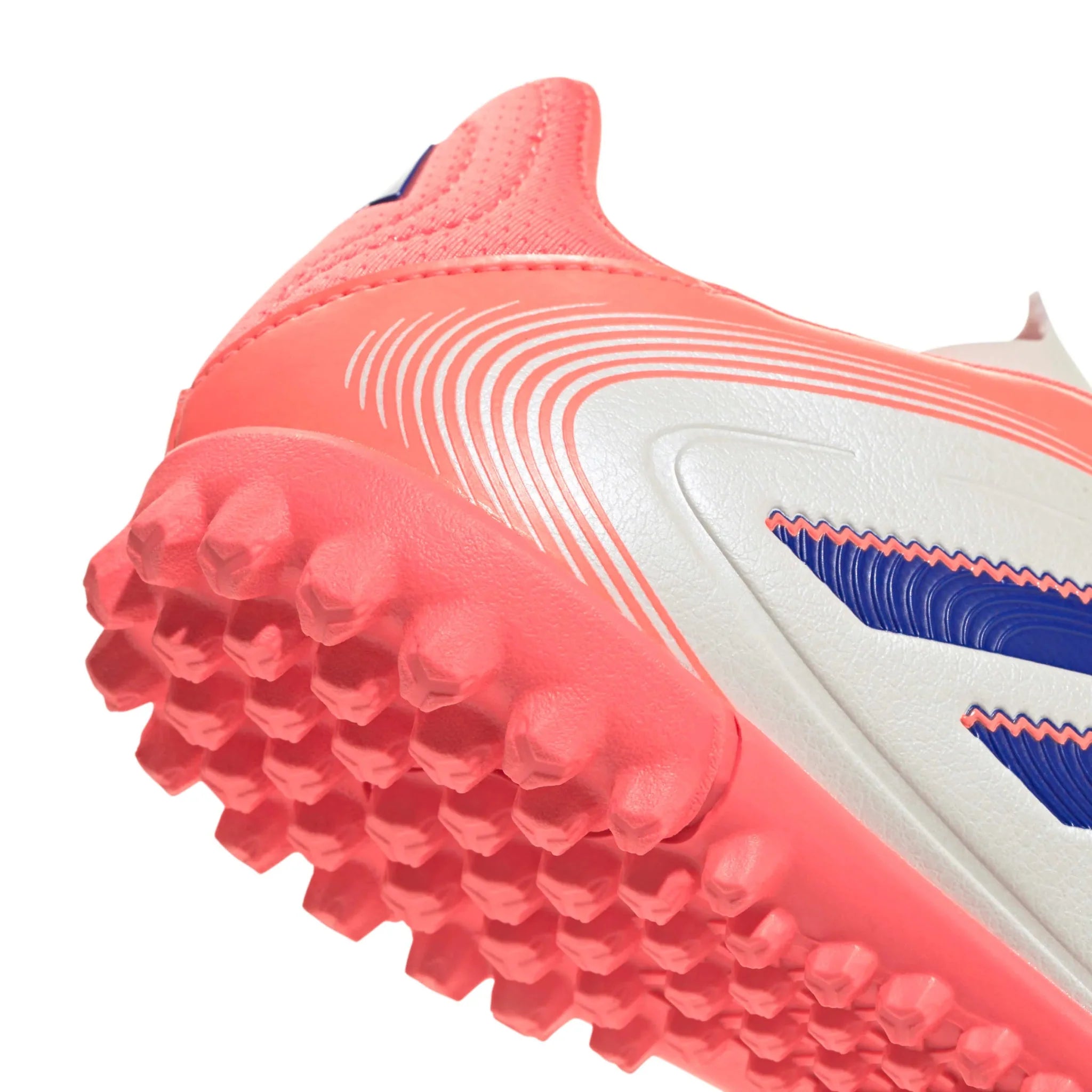 adidas Kids Copa Pure III Club Turf Soccer Shoes - Coral Blaze Pack (FA25)