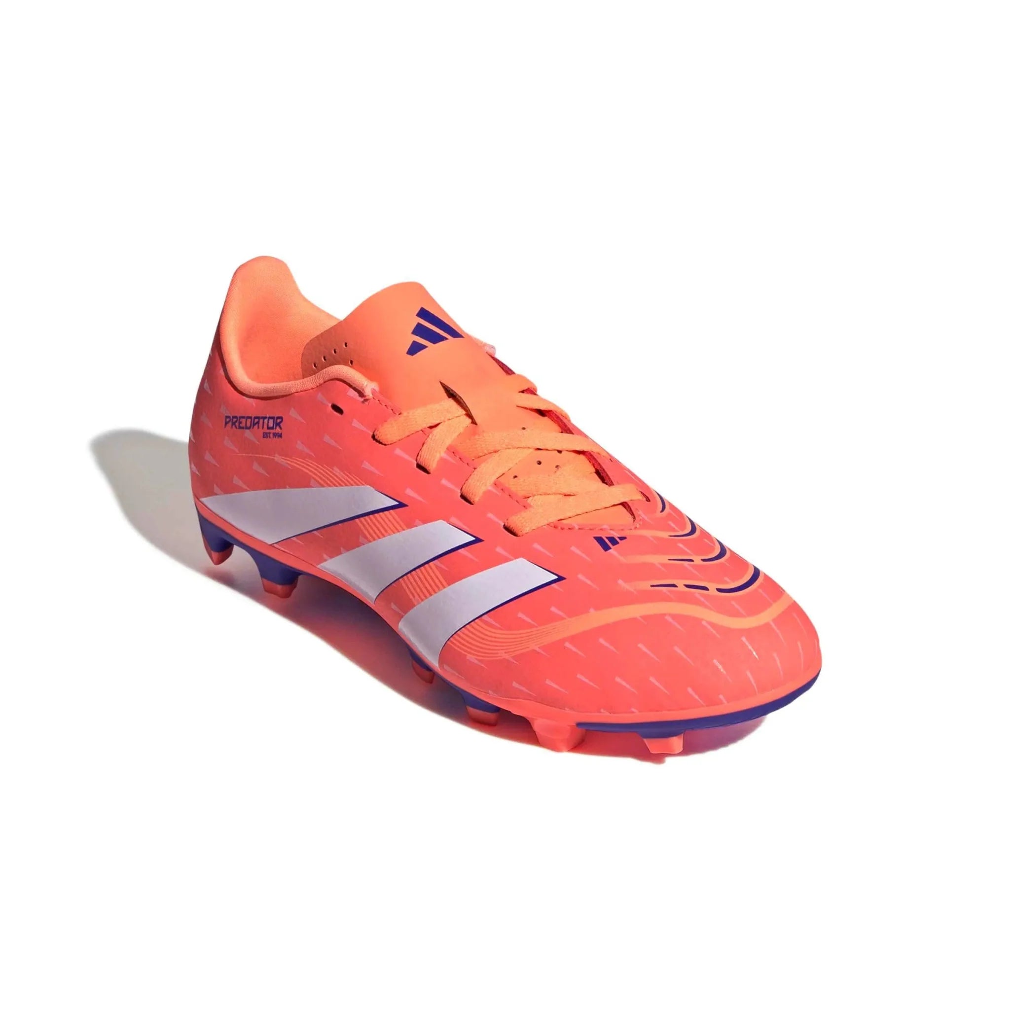 adidas Kids Predator Club Firm/Multi Ground Soccer Cleats - Coral Blaze Pack (FA25)