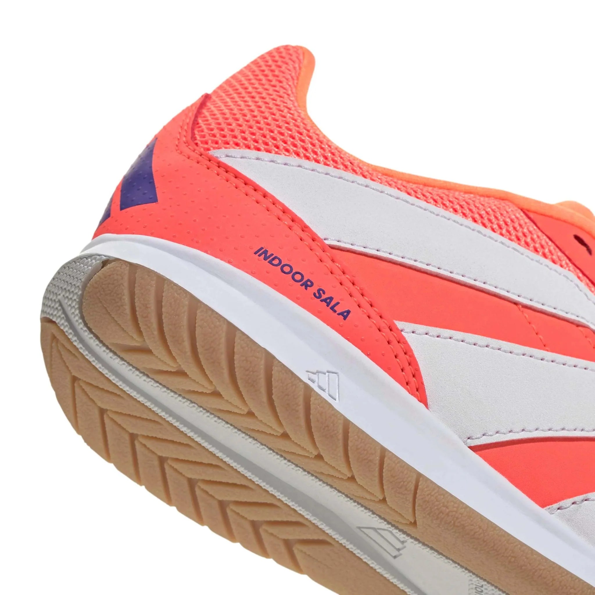 adidas Kids Predator Club Sala Indoor Soccer Shoes - Coral Blaze Pack (FA25)