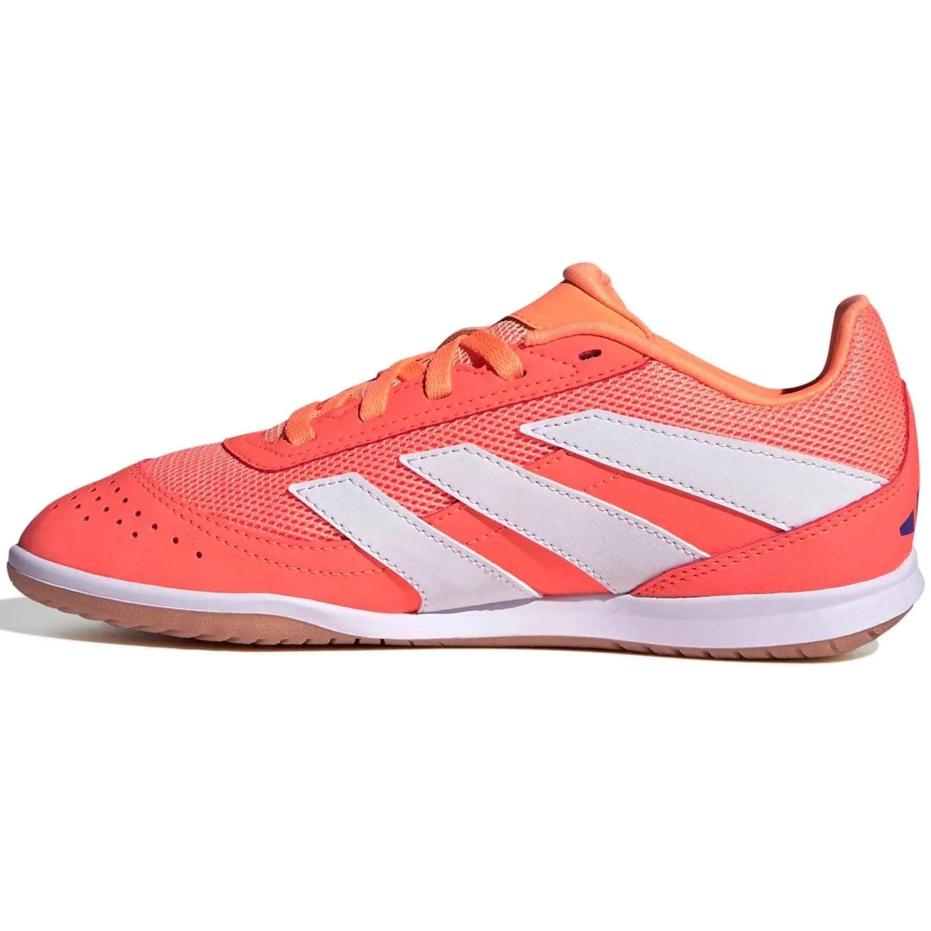 adidas Kids Predator Club Sala Indoor Soccer Shoes - Coral Blaze Pack (FA25)