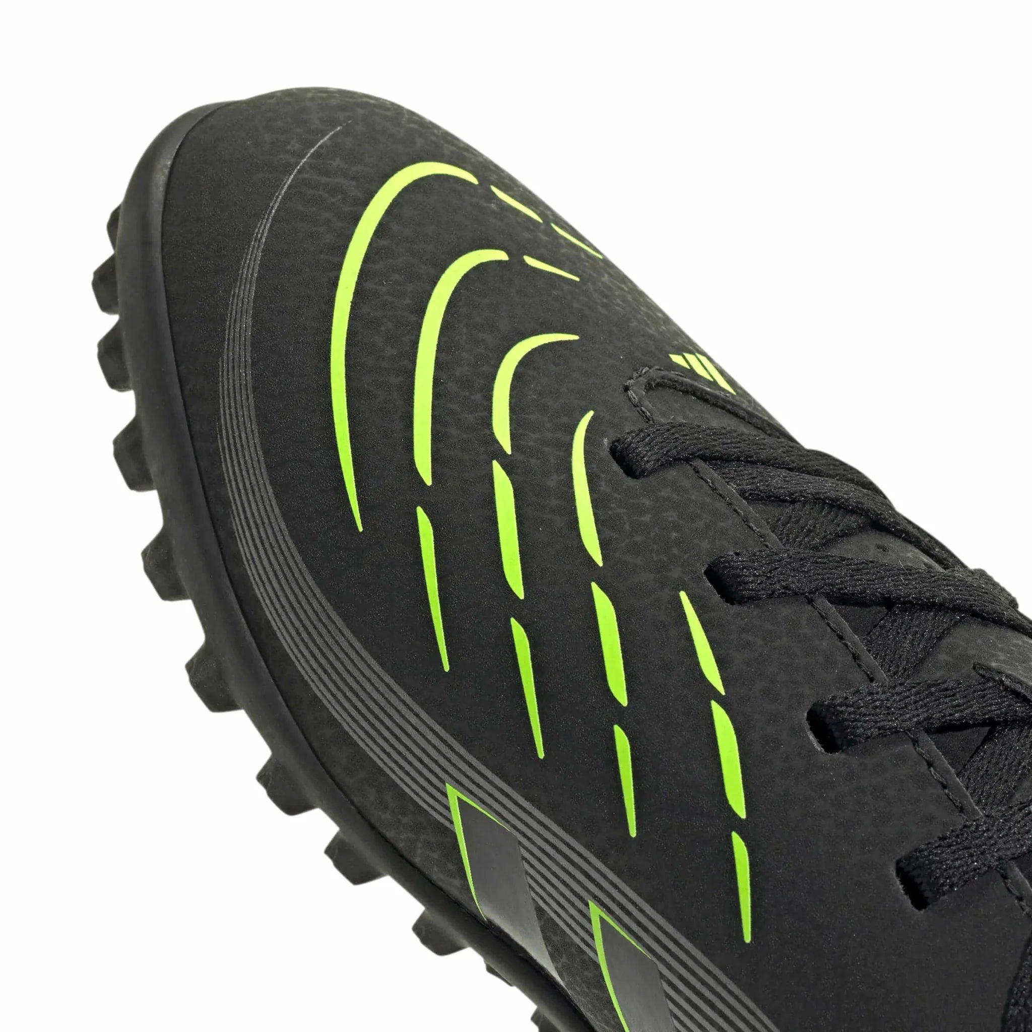 adidas Kids Predator Club Turf Soccer Shoes - Electric Stealth Pack (FA25)