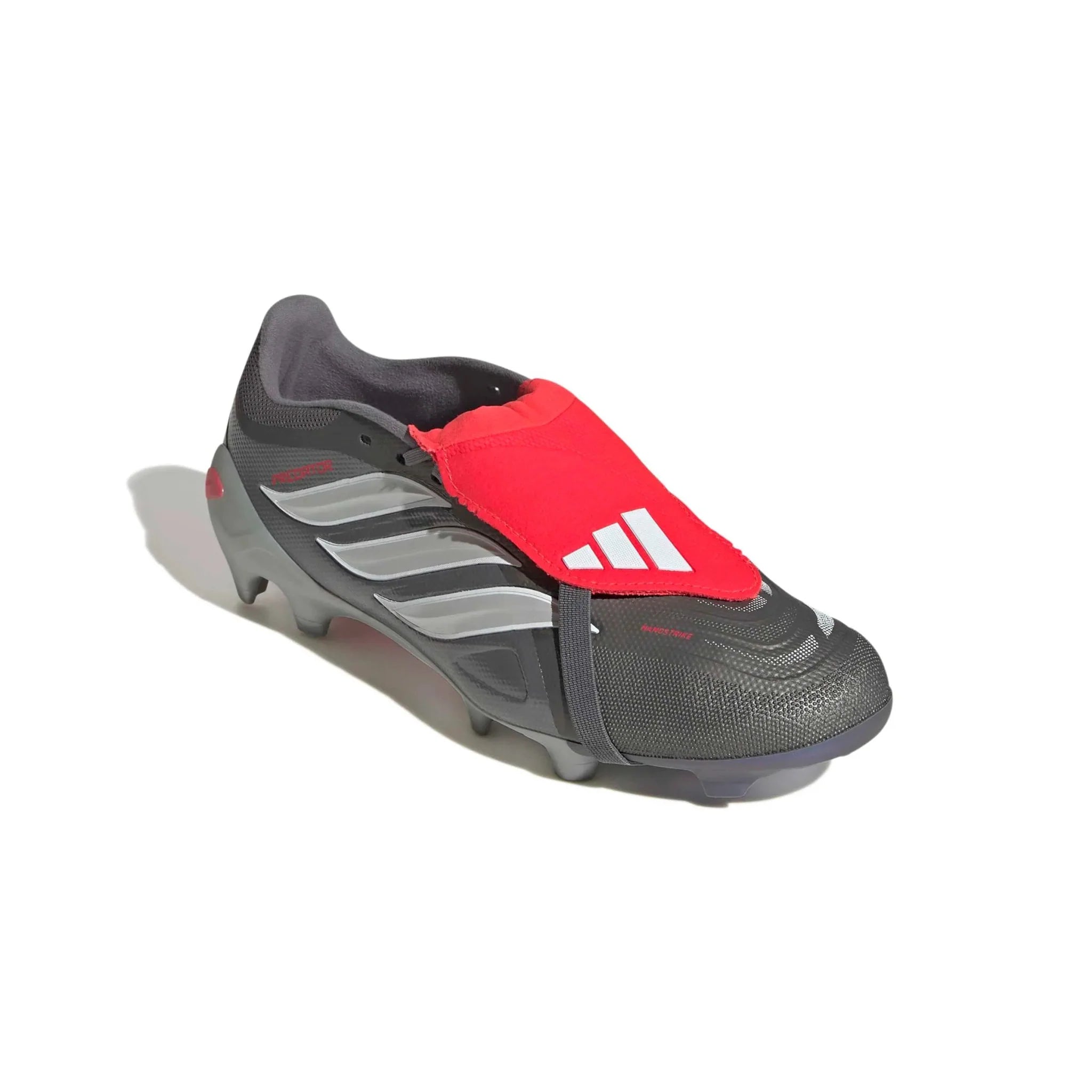 adidas Predator League Fold-Over Tongue Firm Ground Soccer Cleats - Finishers Steel Pack (SP26)