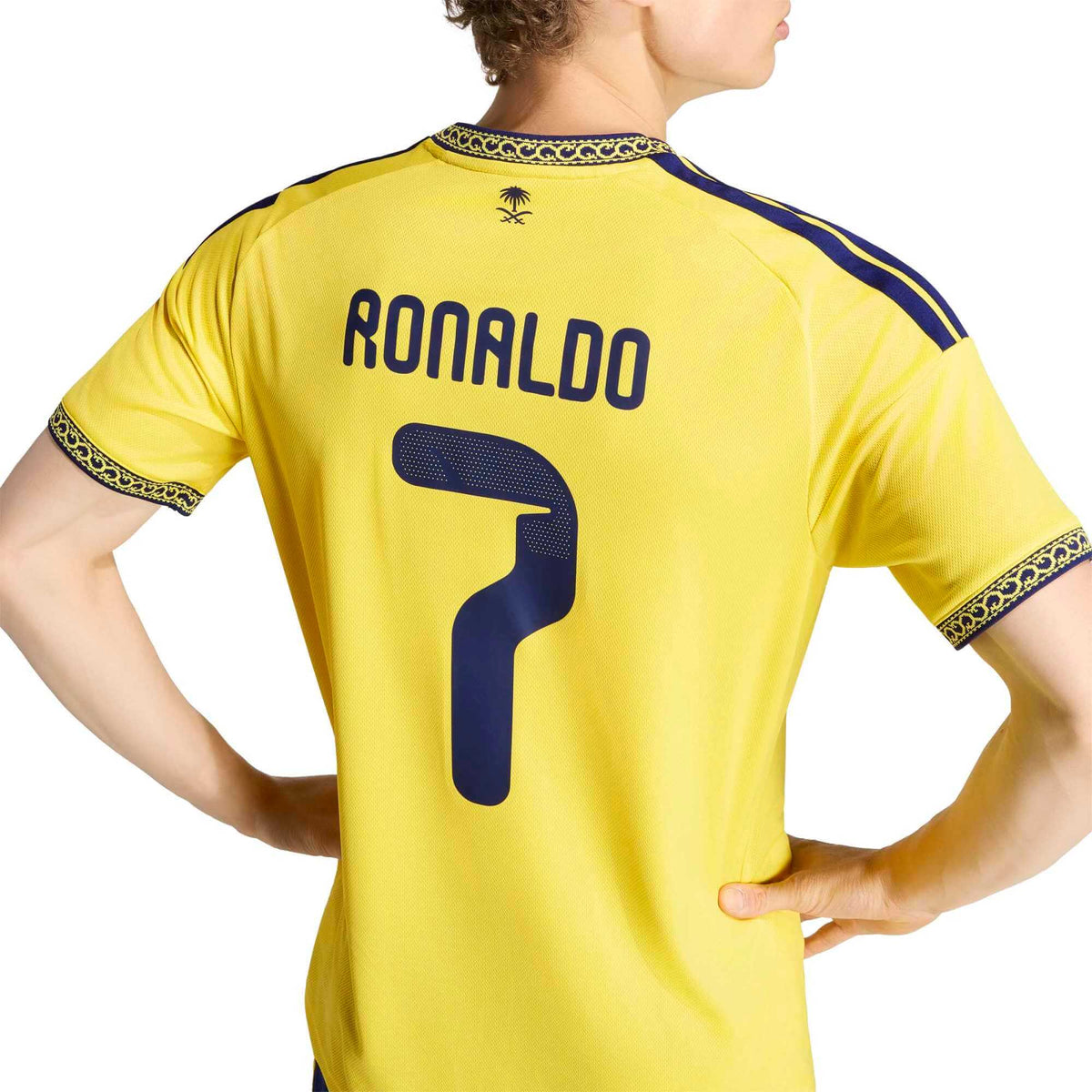 adidas 2026-27 Al Nassr Men's Stadium Home Ronaldo #7 Soccer Jersey