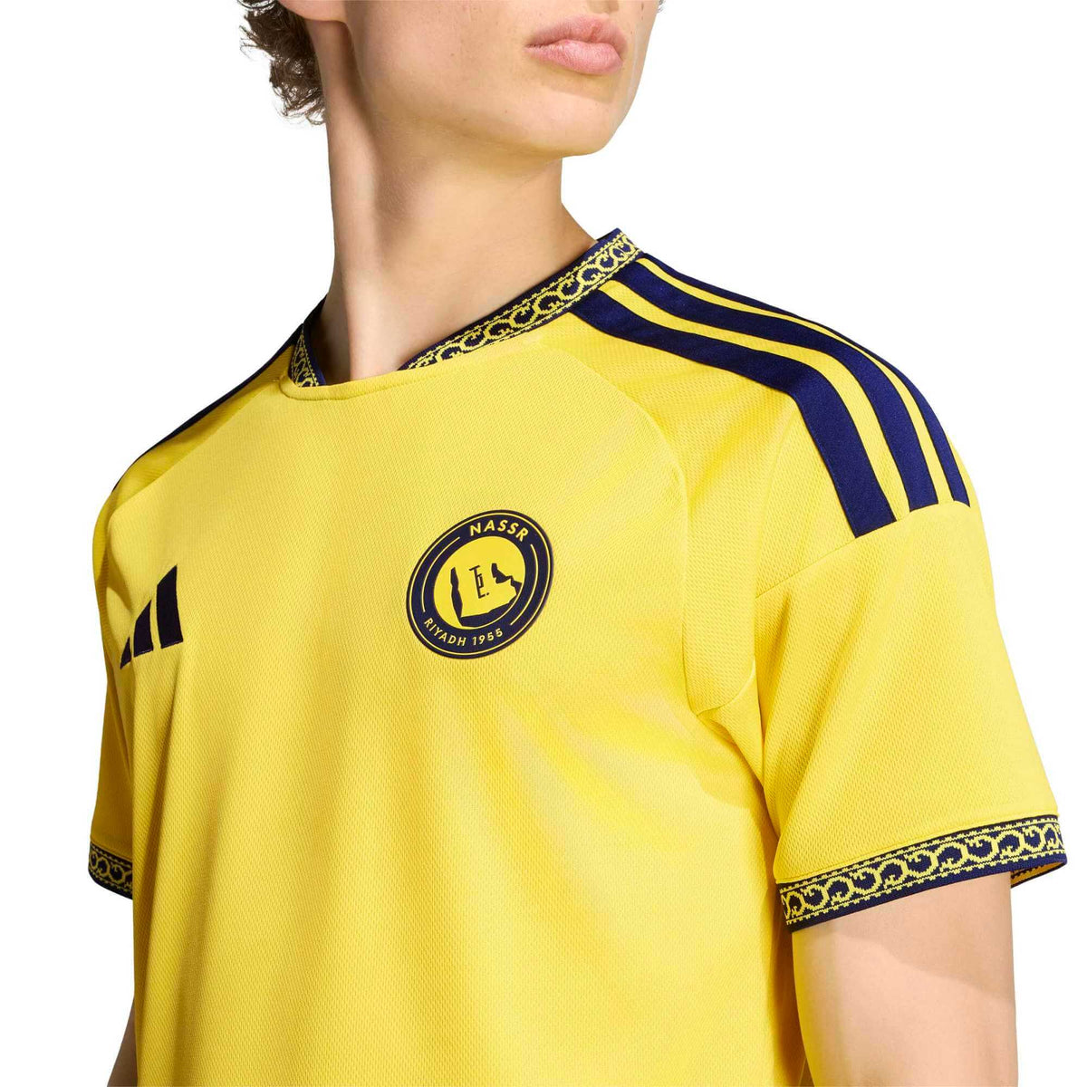 adidas 2026-27 Al Nassr Men's Stadium Home Ronaldo #7 Soccer Jersey