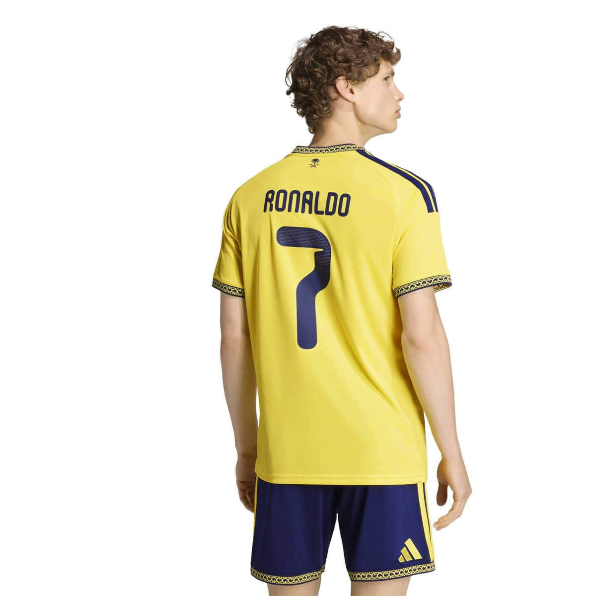adidas 2026-27 Al Nassr Men's Stadium Home Ronaldo #7 Soccer Jersey