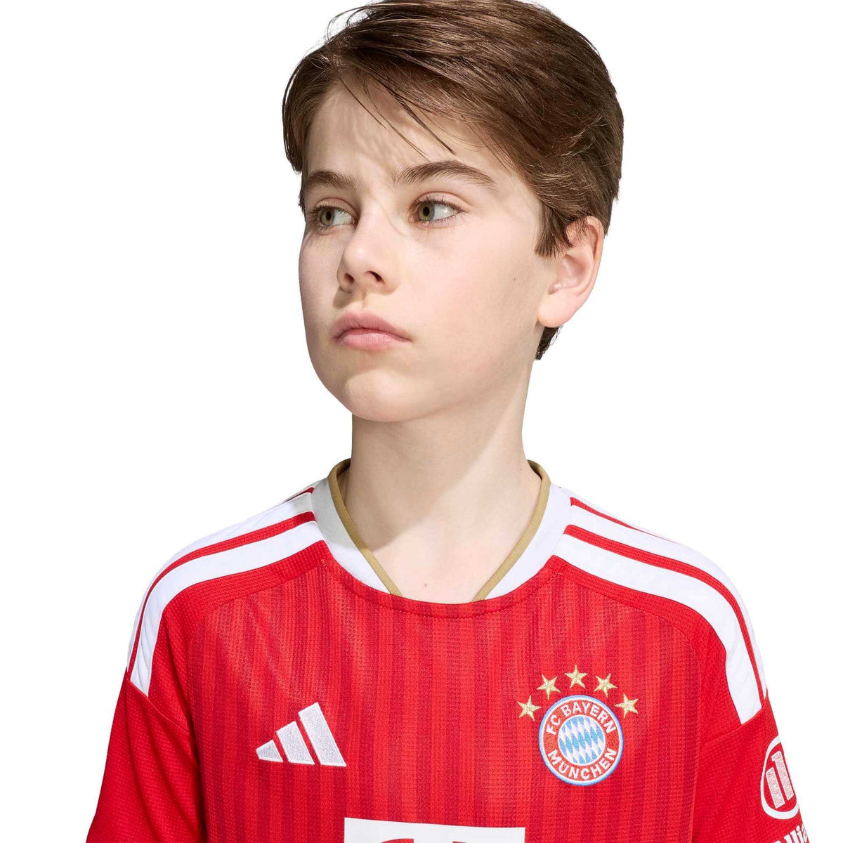 adidas 2026-27 Bayern Munich Youth Stadium Home Soccer Jersey
