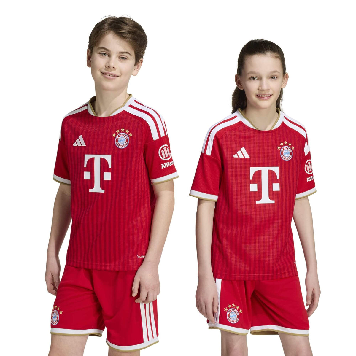 adidas 2026-27 Bayern Munich Youth Stadium Home Soccer Jersey