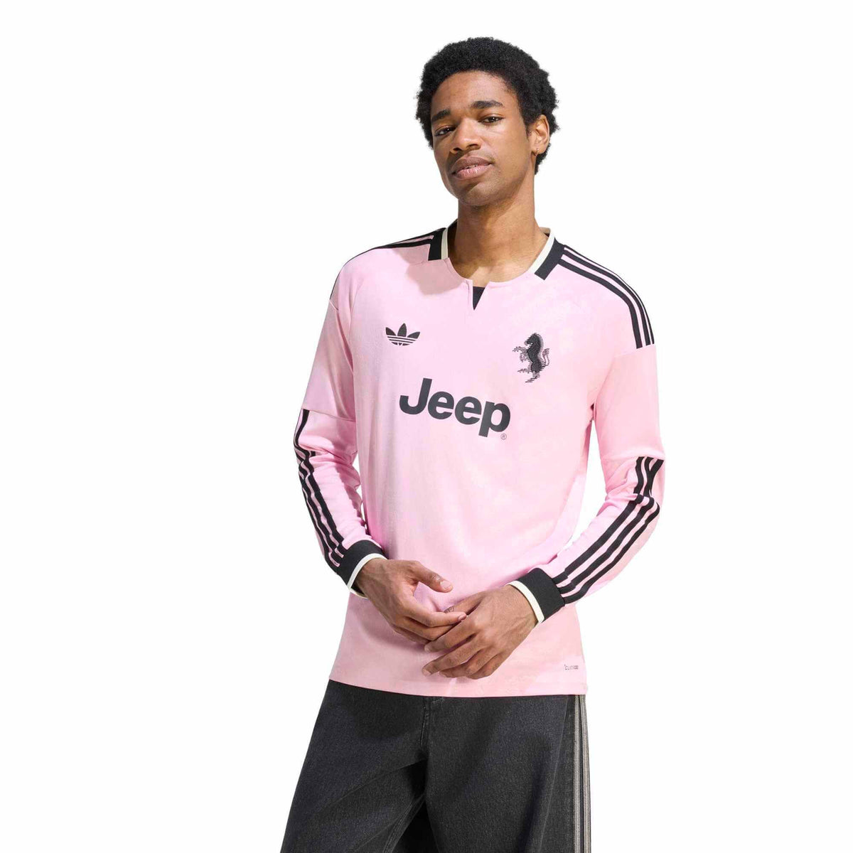 adidas 2026-27 Juventus Men's Stadium Away Long-Sleeve Soccer Jersey