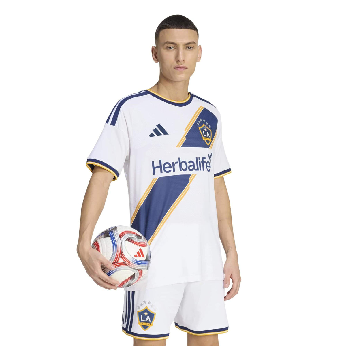 adidas 2026-27 LA Galaxy Men's Authentic Home Soccer Jersey