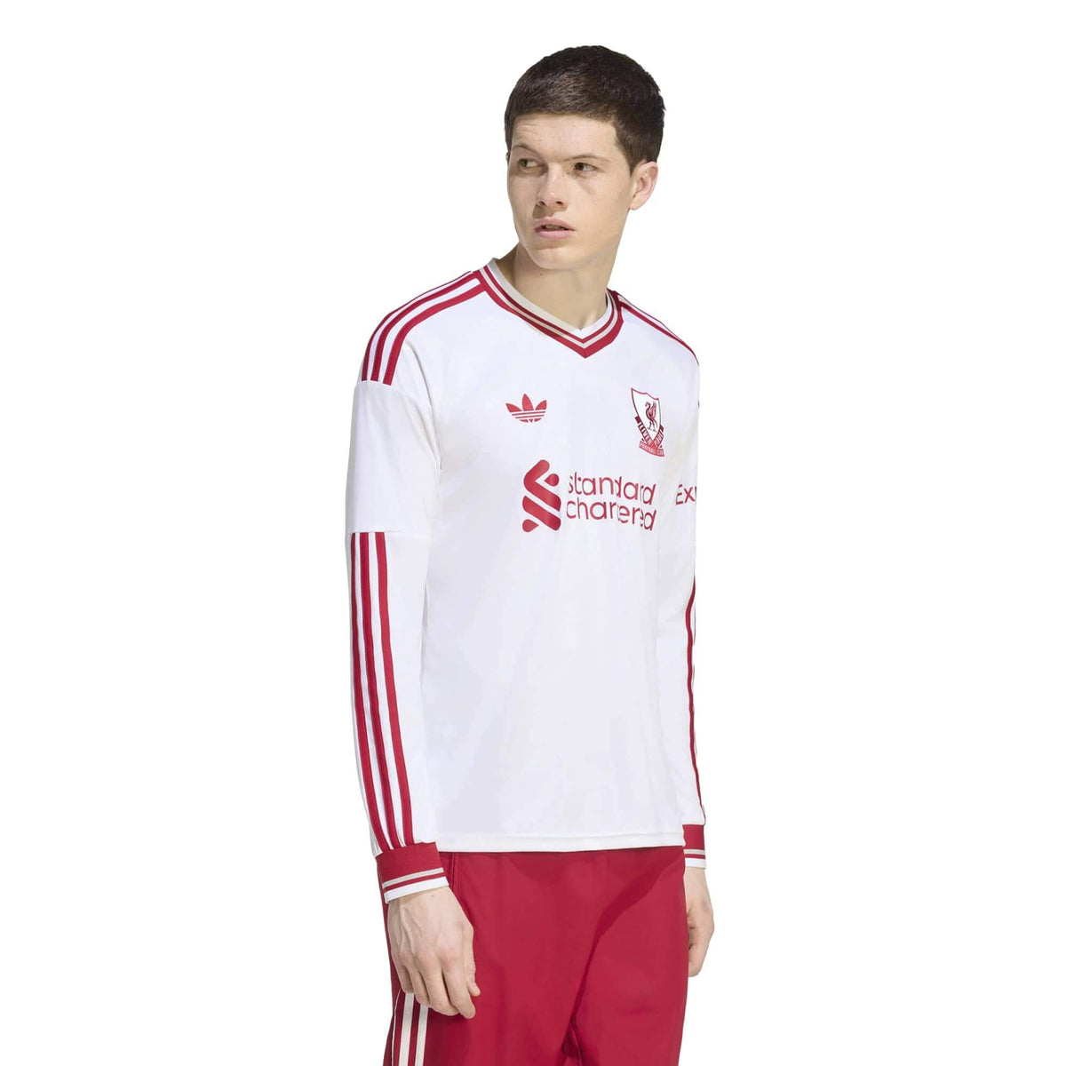 adidas 2026-27 Liverpool Men's Stadium Away Long-Sleeve Soccer Jersey