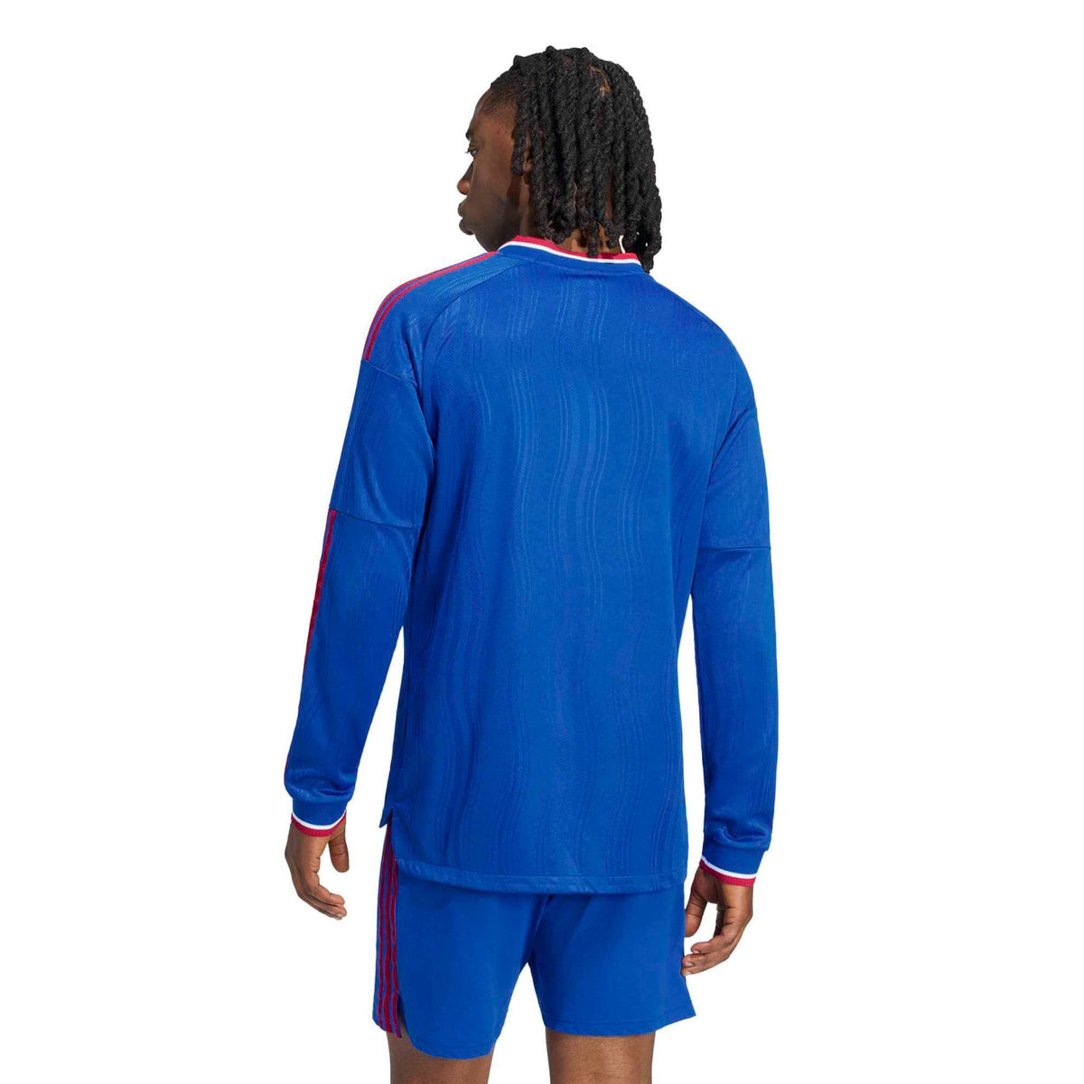 adidas 2026-27 Manchester United Men's Authentic Away Long-Sleeve Soccer Jersey