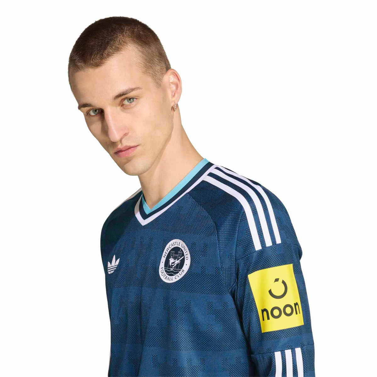 adidas 2026-27 Newcastle Men's Stadium Away Long-Sleeve Soccer Jersey
