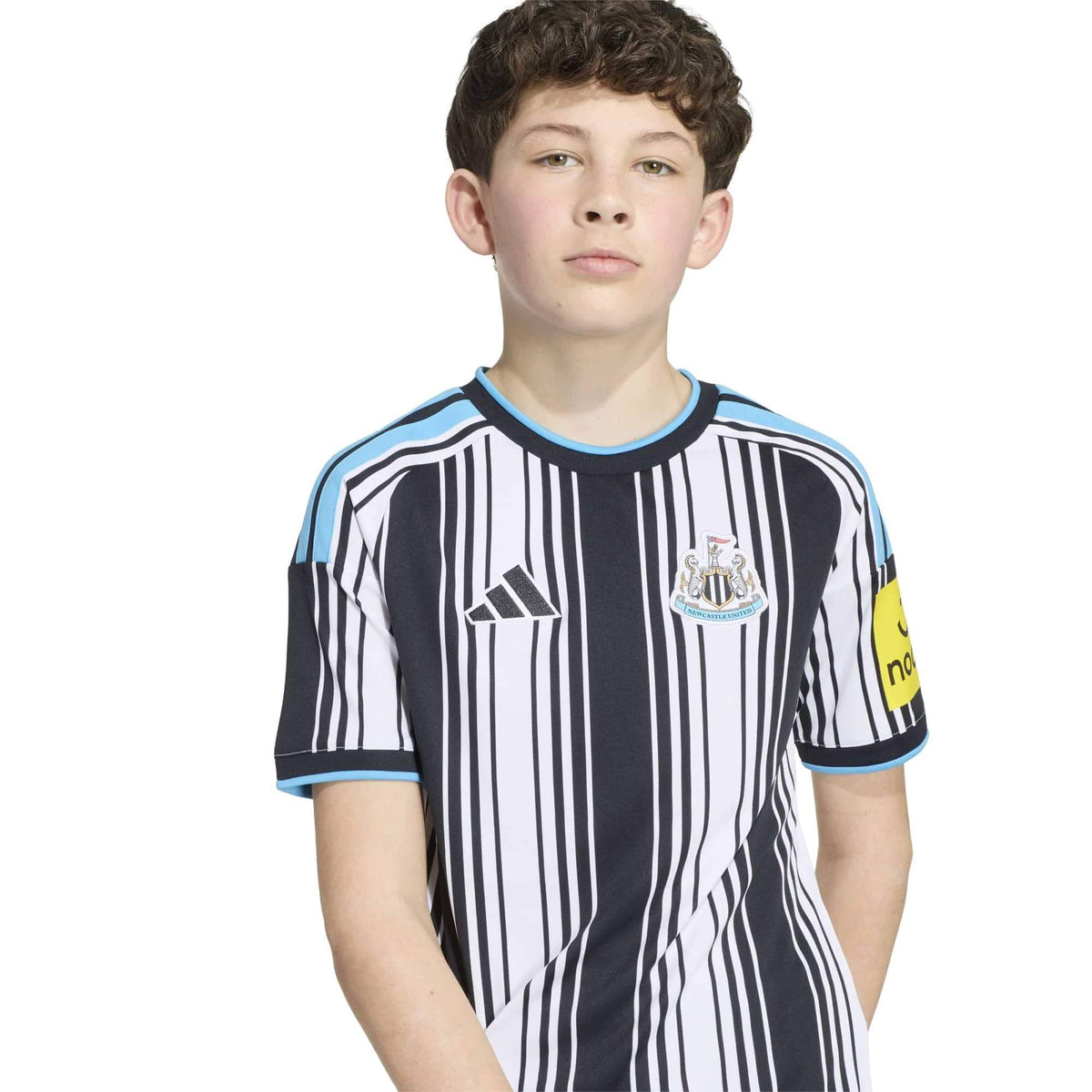 adidas 2026-27 Newcastle Youth Stadium Home Soccer Jersey