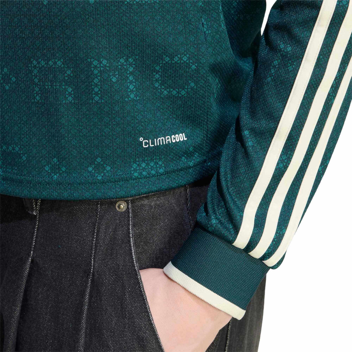 adidas 2026-27 Real Madrid Men's Stadium Away Long-Sleeve Soccer Jersey