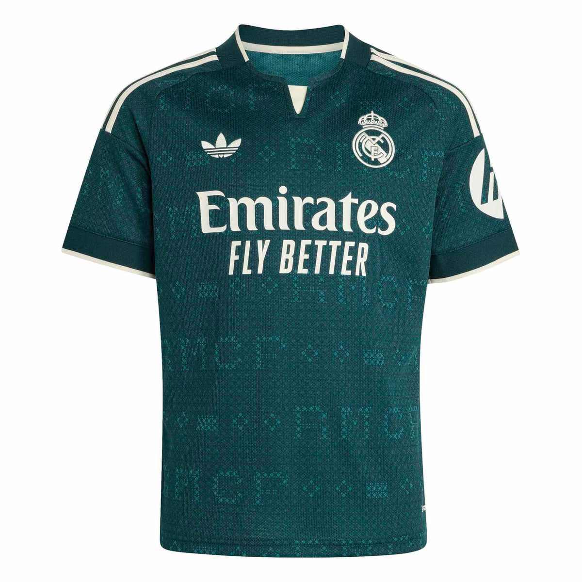 adidas 2026-27 Real Madrid Youth Stadium Away Soccer Jersey