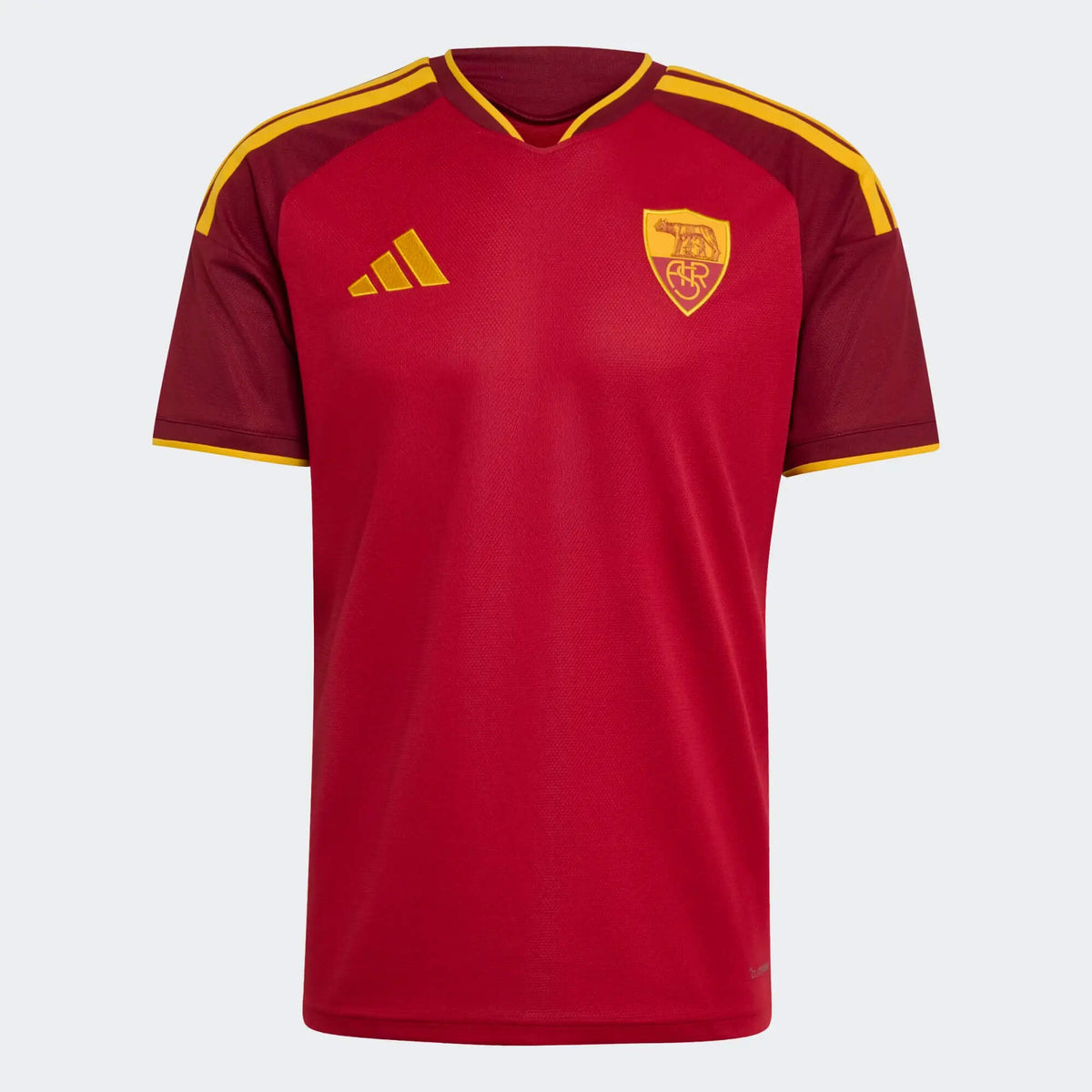 adidas 2026-27 Roma Youth Stadium Home Soccer Jersey