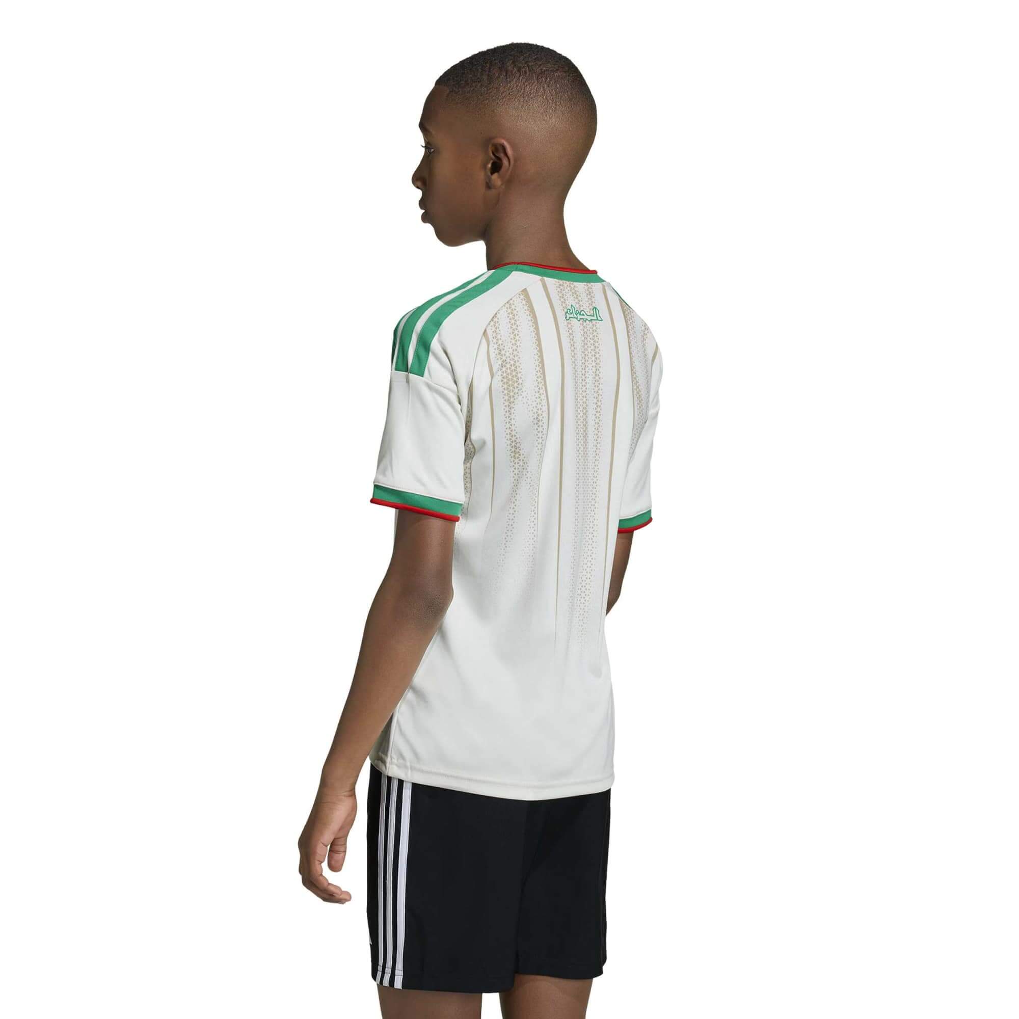 adidas 2026 Algeria Youth Stadium Home Soccer Jersey