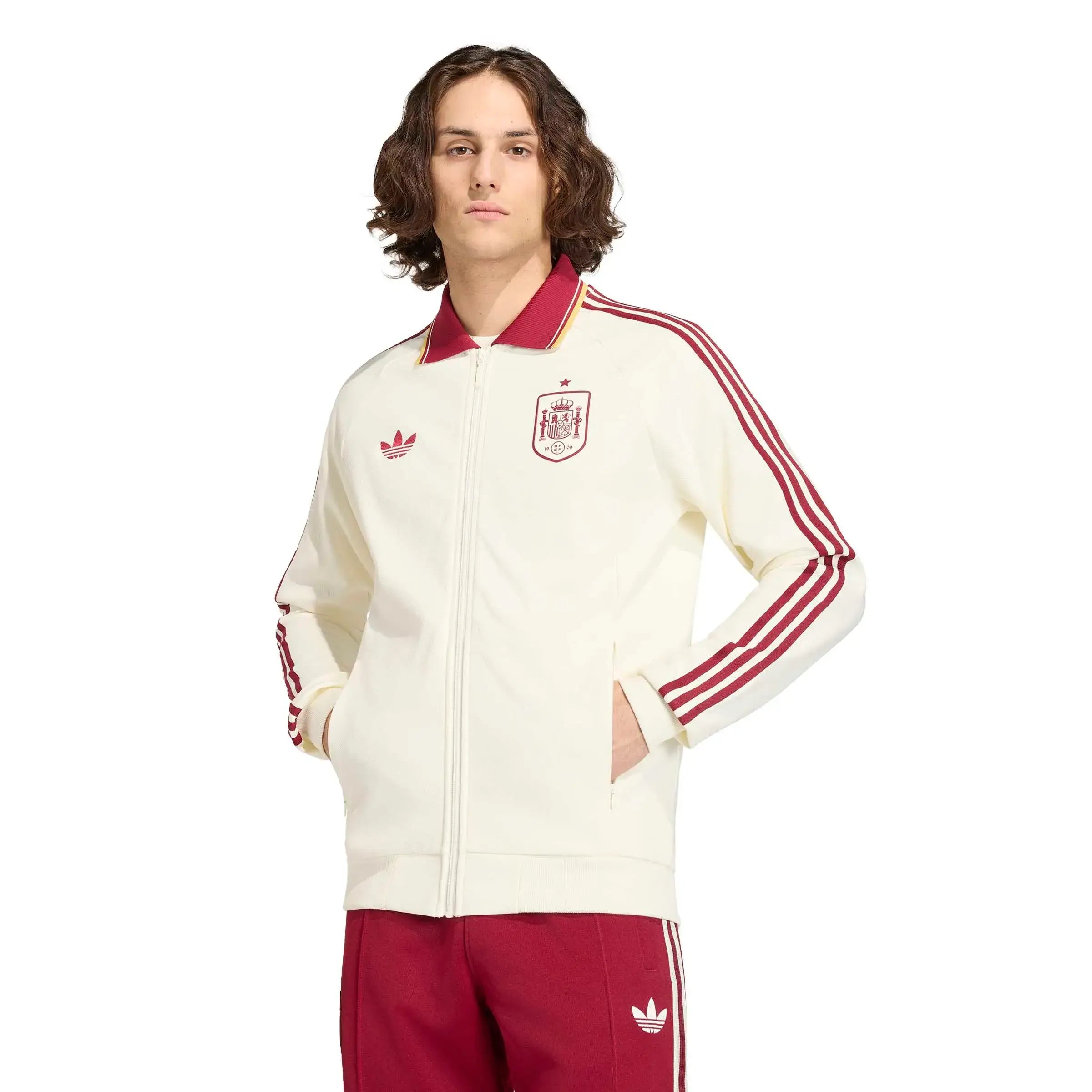 adidas 2026 Spain Men's Away Originals Anthem Jacket