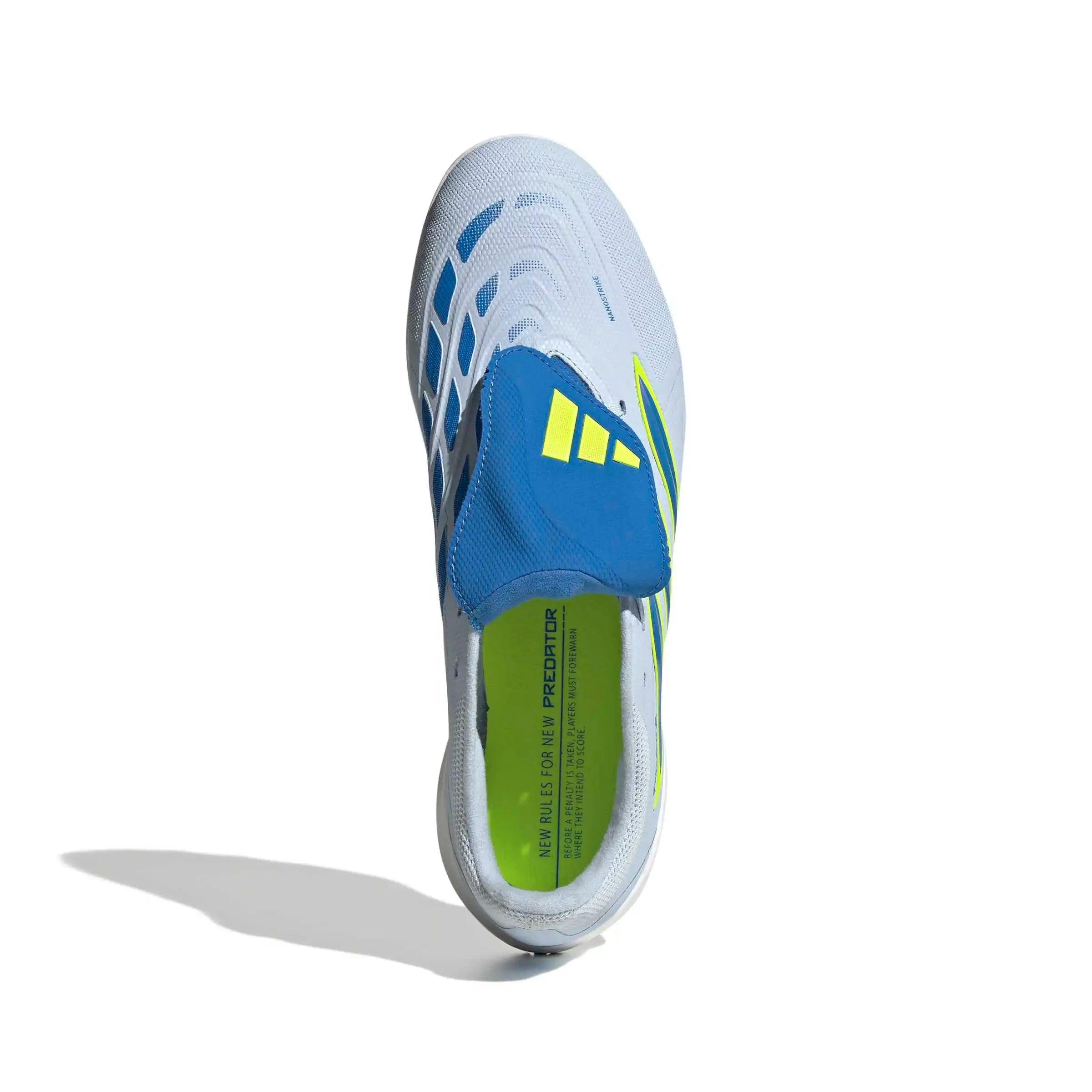 adidas Predator League Fold-Over Tongue Turf Soccer Shoes - Ice Cold Precision Pack (SP26)