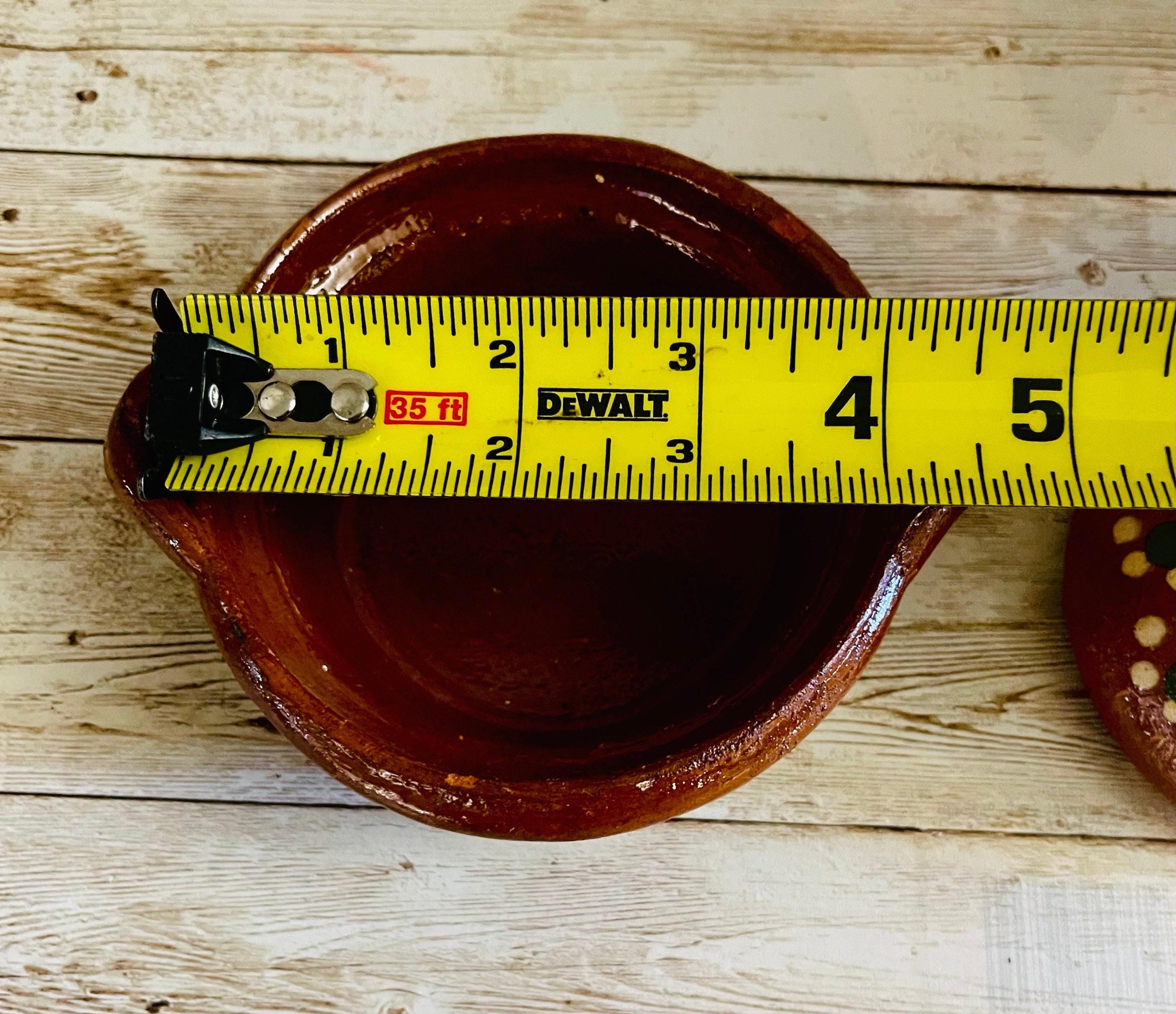 2 Mini Cazuelitas de Barro 2 Mini Clay Pots