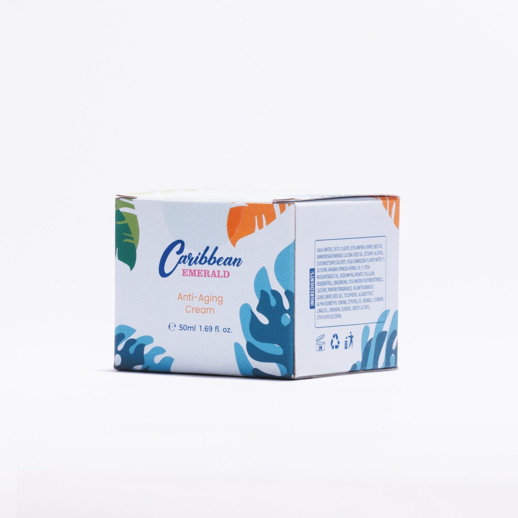 Crema facial antiedad Caribbean Emerald 50ml