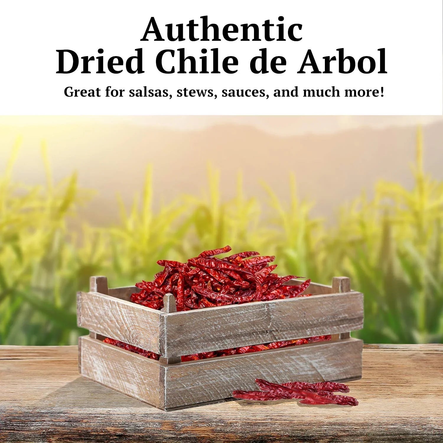 Chiles de Árbol Secos – Chiles Mexicanos Auténticos y Picantes