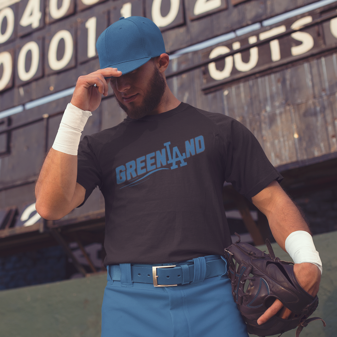 Greenland is Raza Baseball T-shirt | Latino Los Angeles Funny Viral Tees | 3 Colors