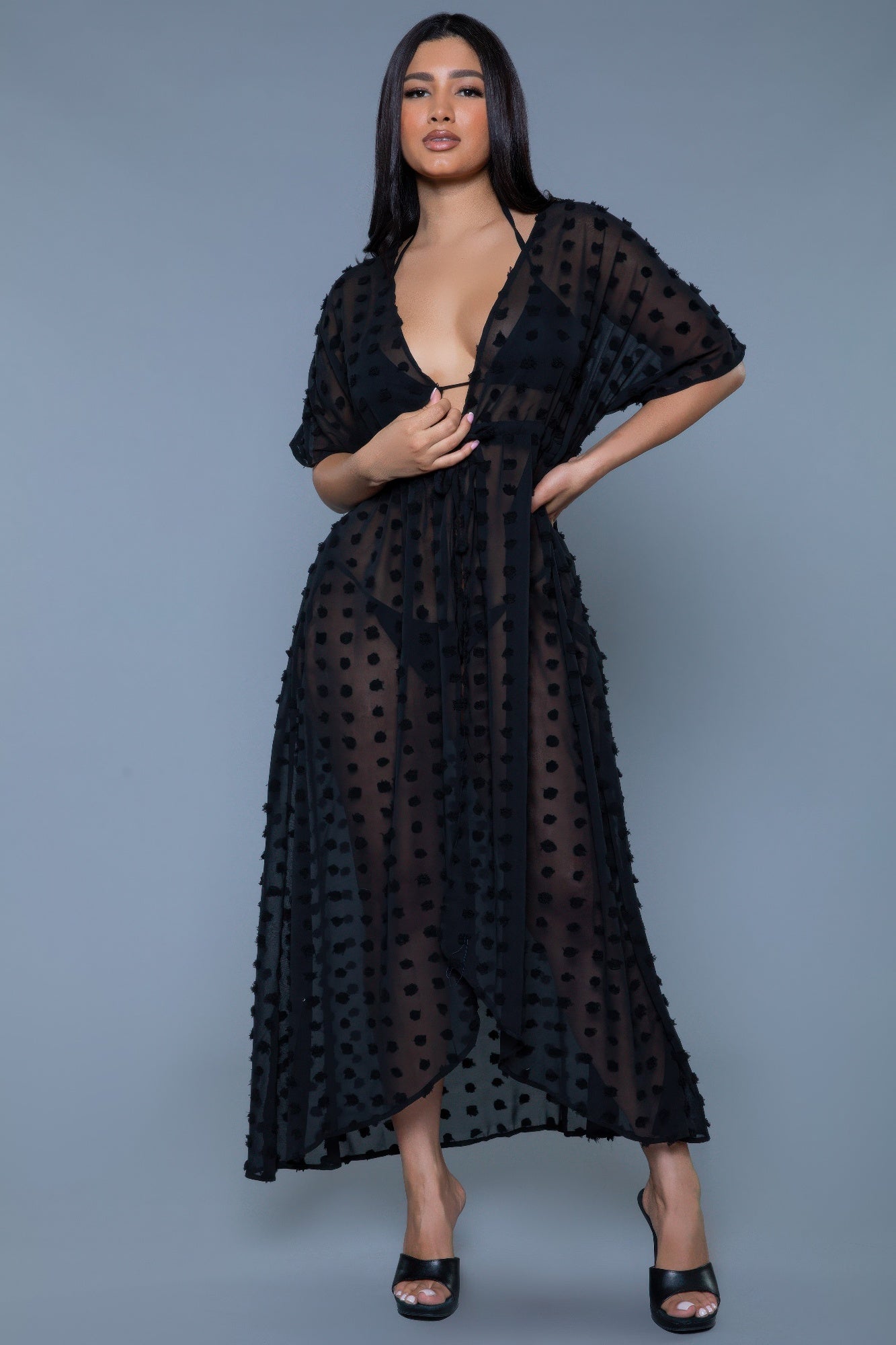 Chic Women's Swimwear and Maxi Dress Cover-Up