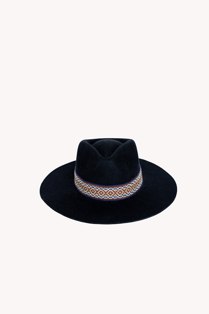 Sombrero vaquero negro