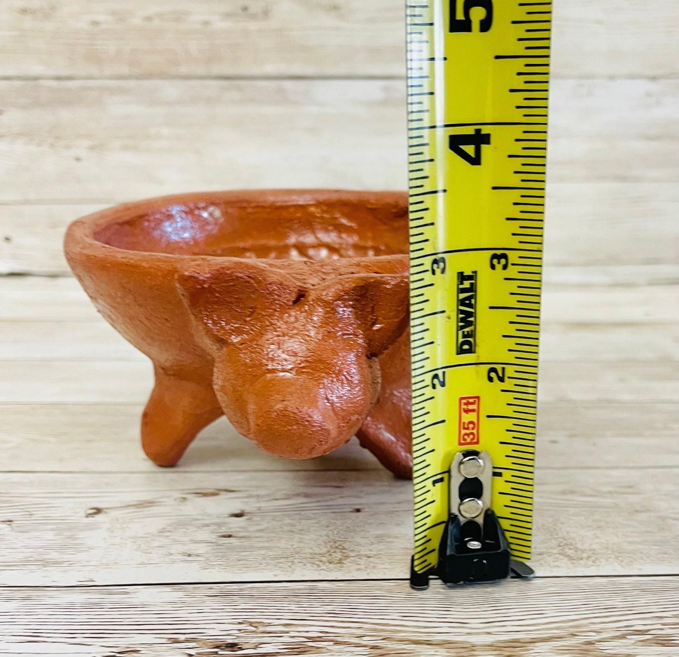 Authentic Mexican Molcajete Terra Cota Molcajete Mexicano de Barro