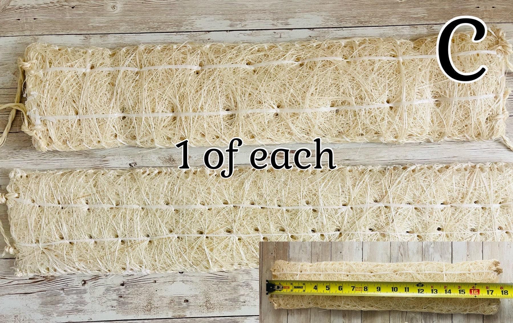 Estropajo De Ixtle Mexicano Ixtle Scourer Body Scrub 100% Natural Fibers