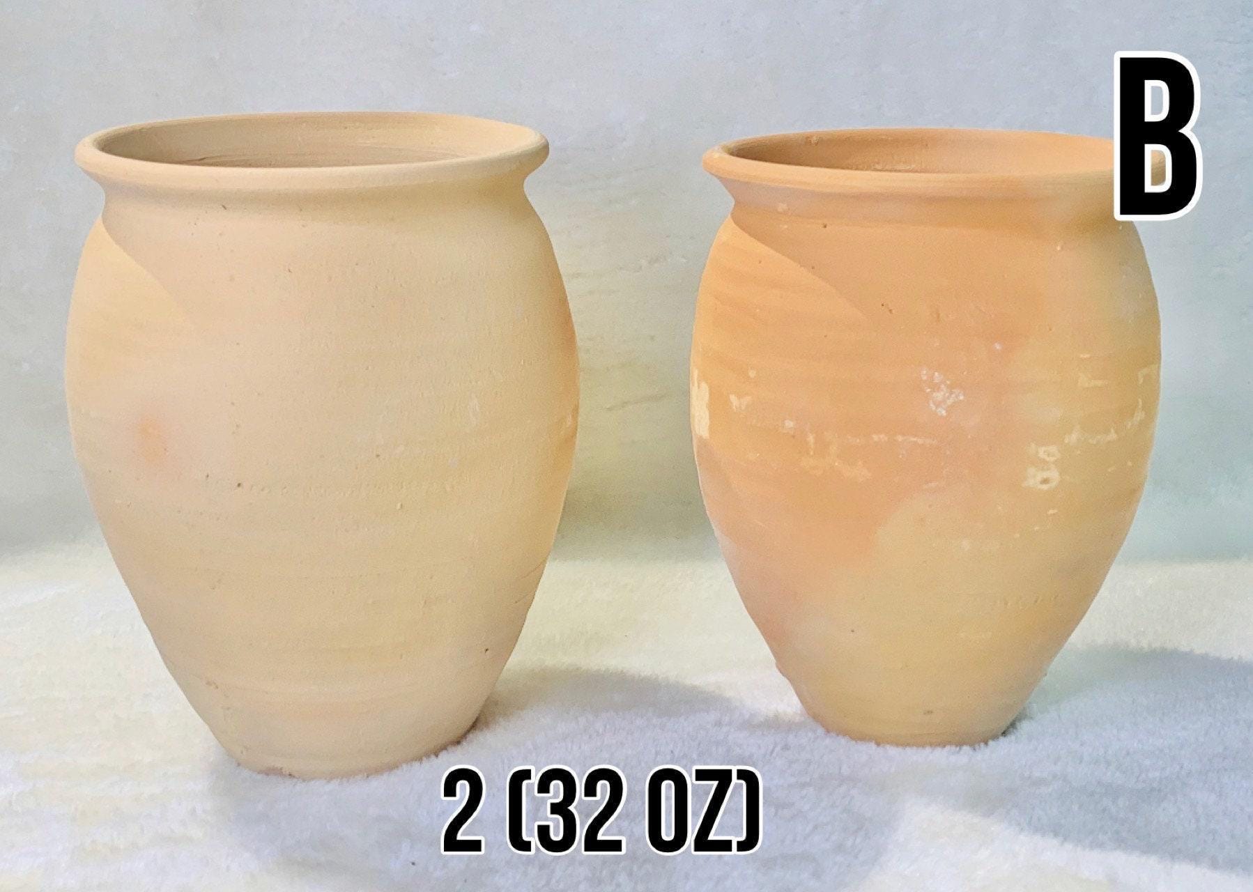 Cantaritos de Barro Clay Cups 32 oz.
