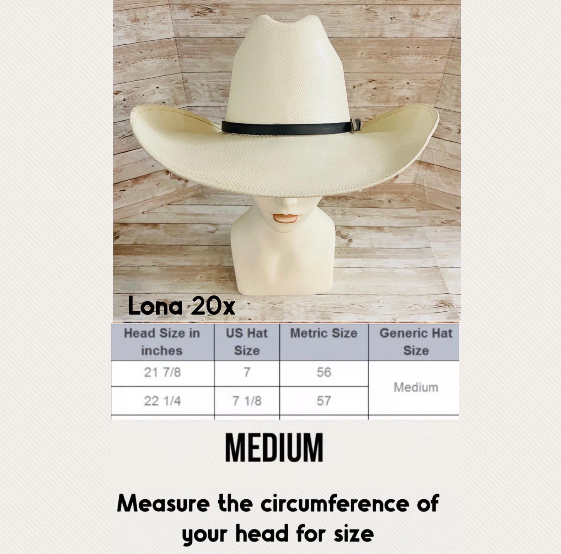 Cowboy Mexican Hat Sombrero Vaquero Artesanal de Lona Calidad Lona 20x