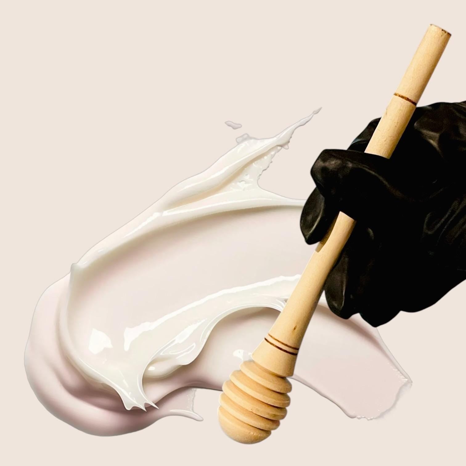 4x Mexican Honey Wood Stirrers 4 Different Sizes 4 Mieleros Mexicanos de Madera 4 Diferente Tamaños