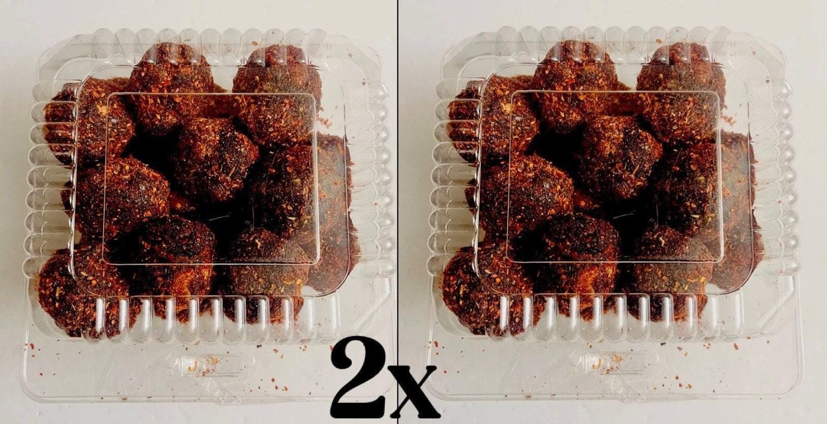 2x Tamarind Spicy And Salty Balls 2x Paquetes De Bolas de Tamarindo Salado Y Picoso 2 Lbs