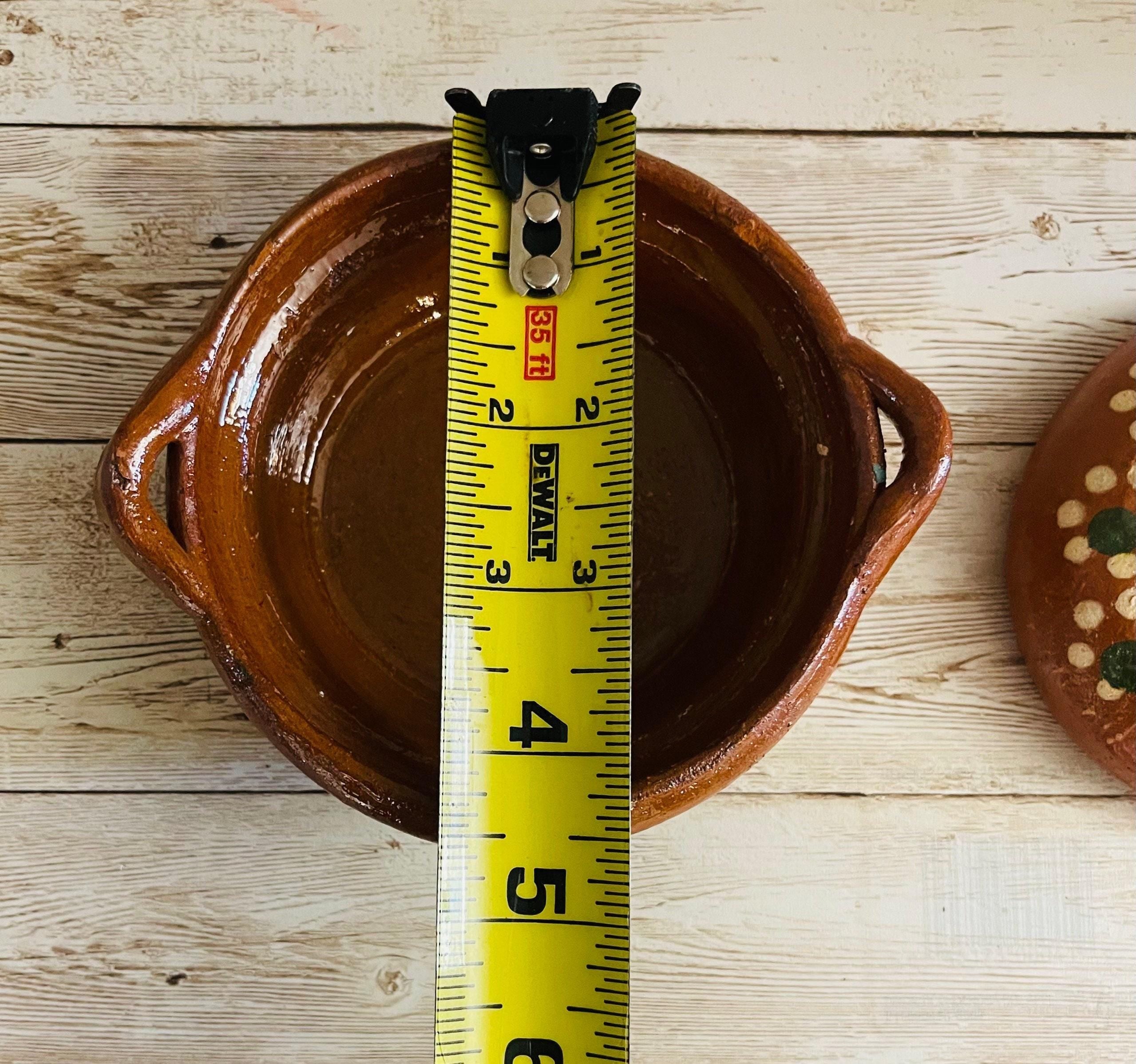 2 Mini Cazuelitas de Barro 2 Mini Clay Pots