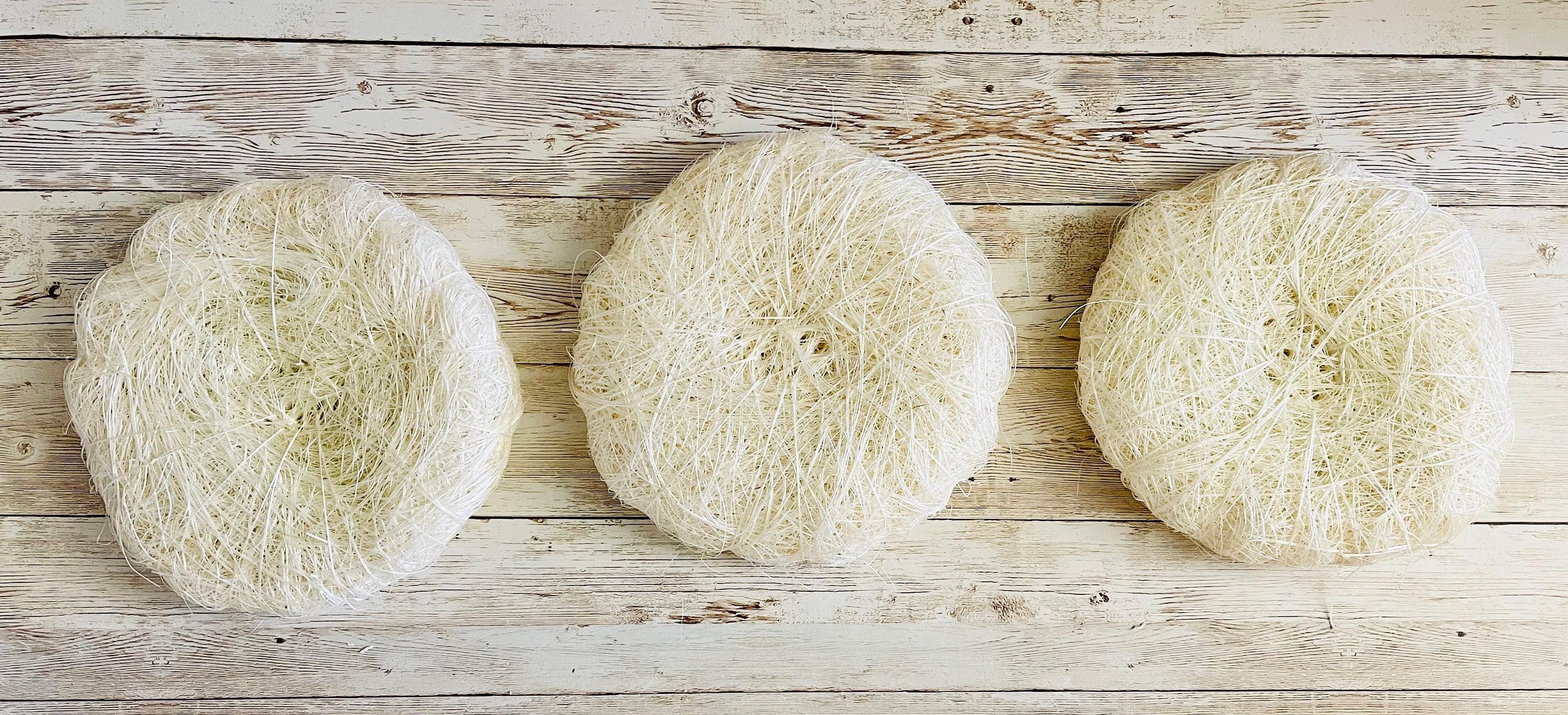 Estropajo De Ixtle Mexicano Ixtle Scourer Body Scrub 100% Natural Fibers