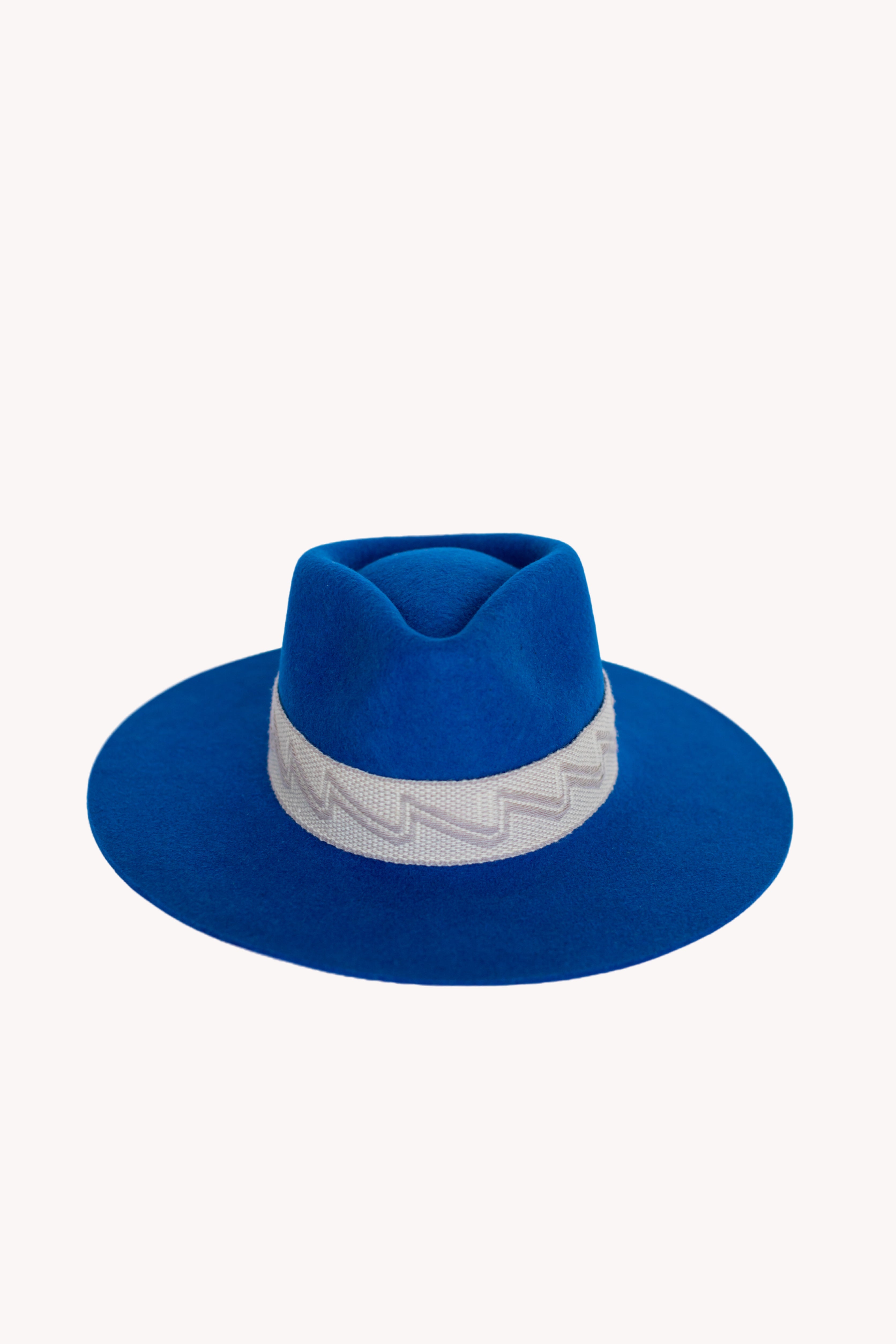 Sombrero vaquero azul eléctrico