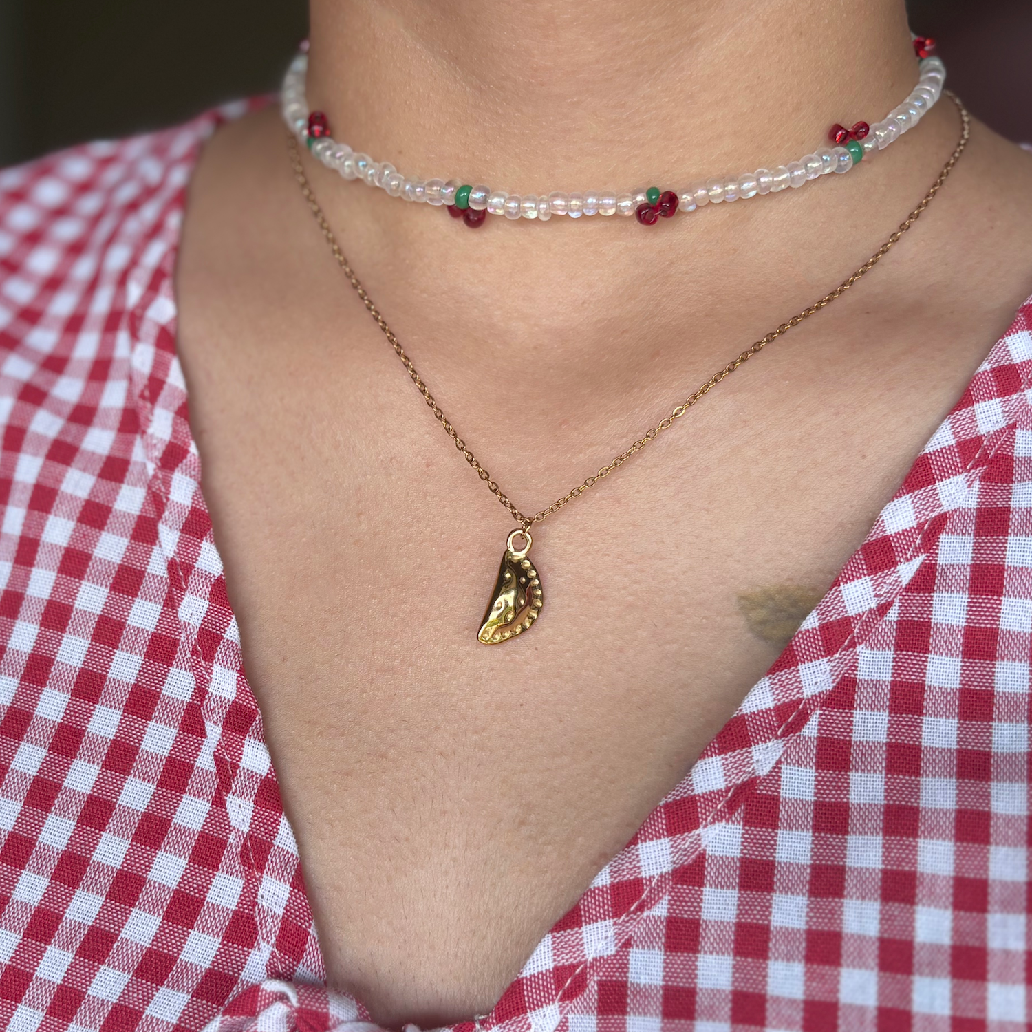 Empanada Necklace